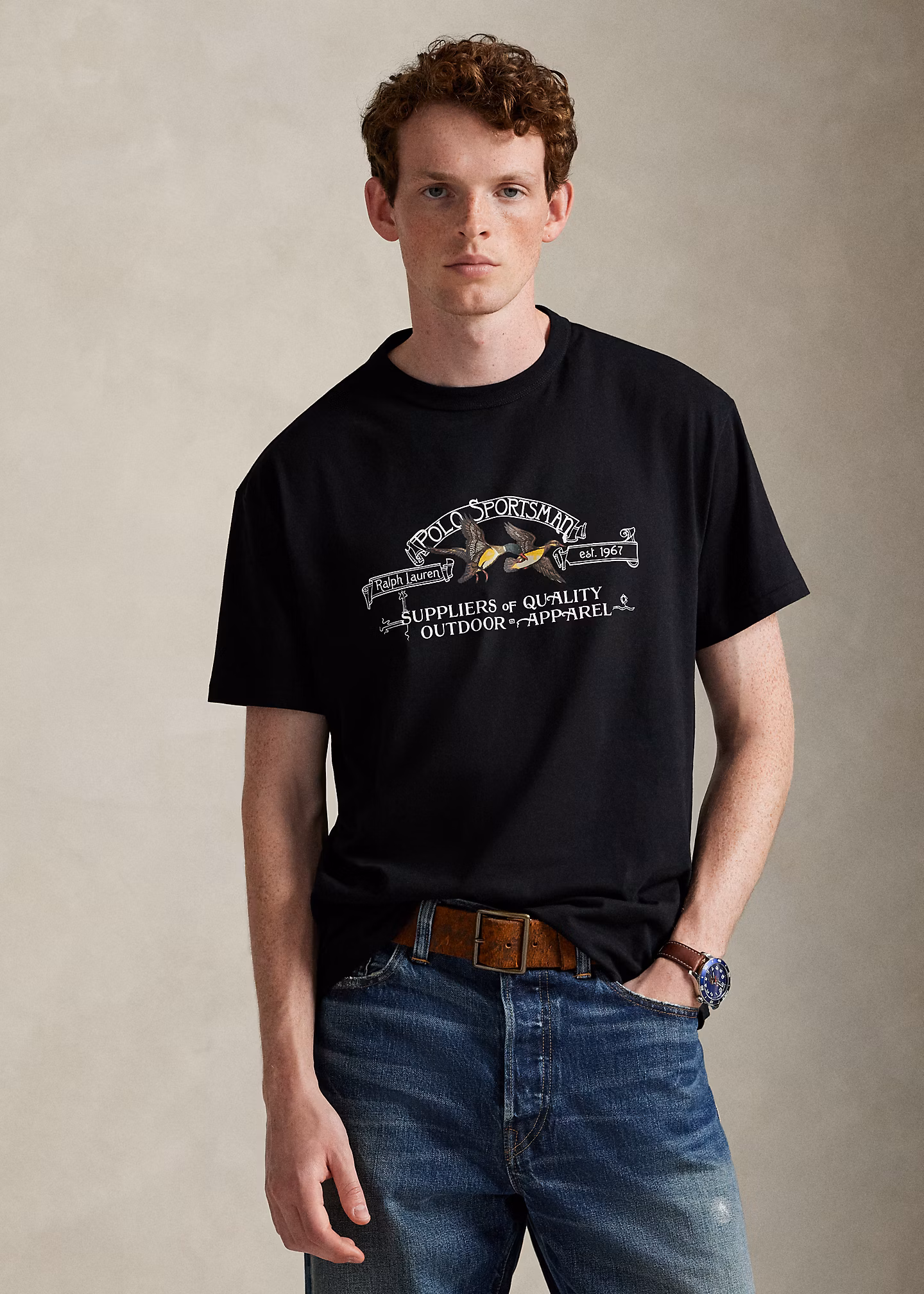 Classic-Fit T-Shirt Polo Sportsman - RALPH LAUREN OUTLET