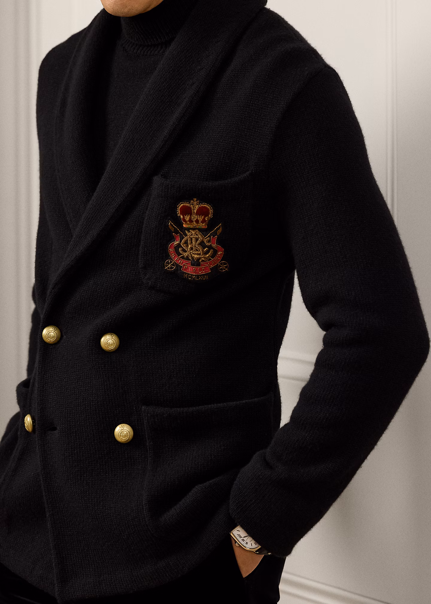 Blazer-Cardigan mit Boullionaufnäher - RALPH LAUREN OUTLET