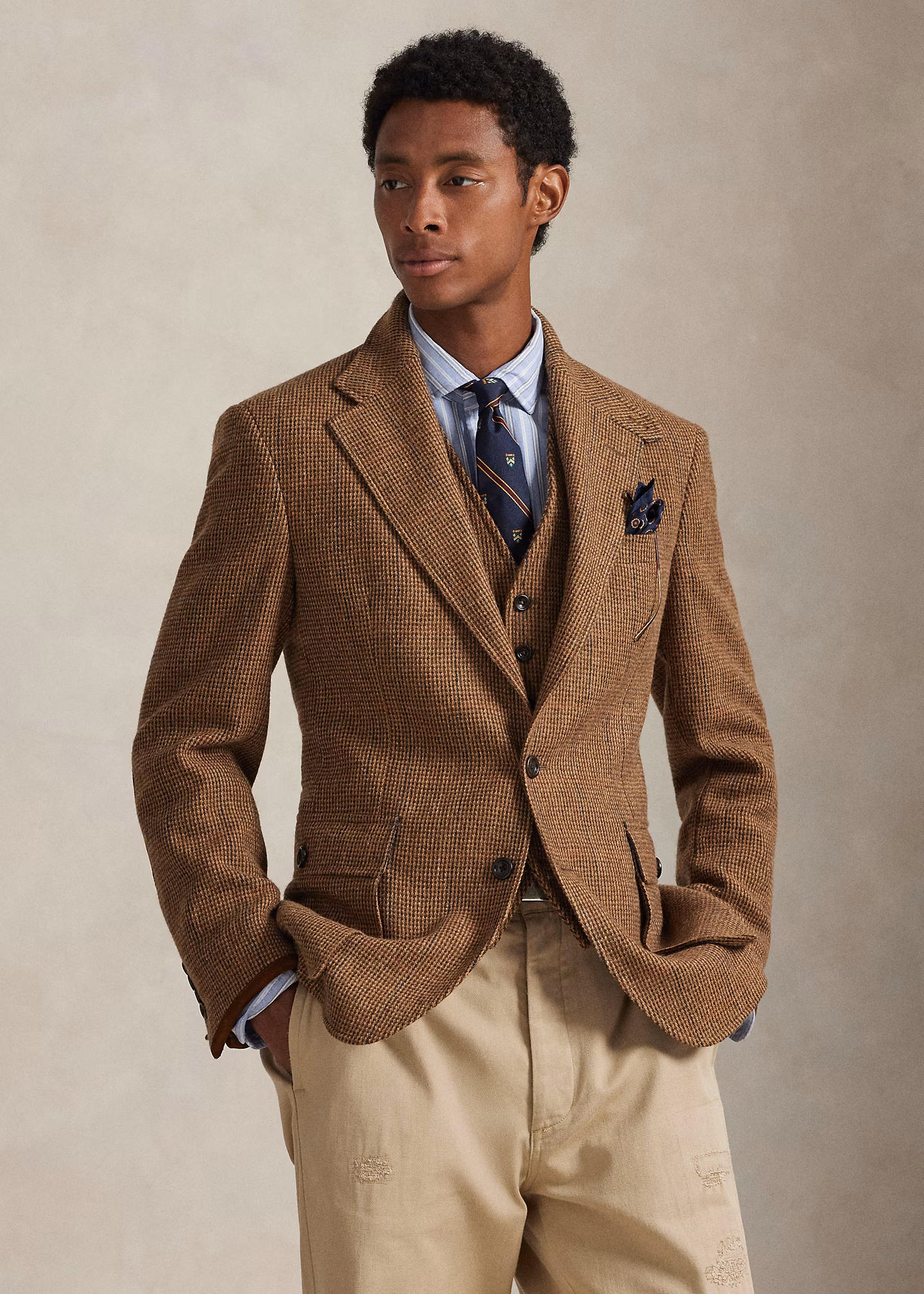 Die fein gemusterte Tweedjacke RL67 - RALPH LAUREN OUTLET