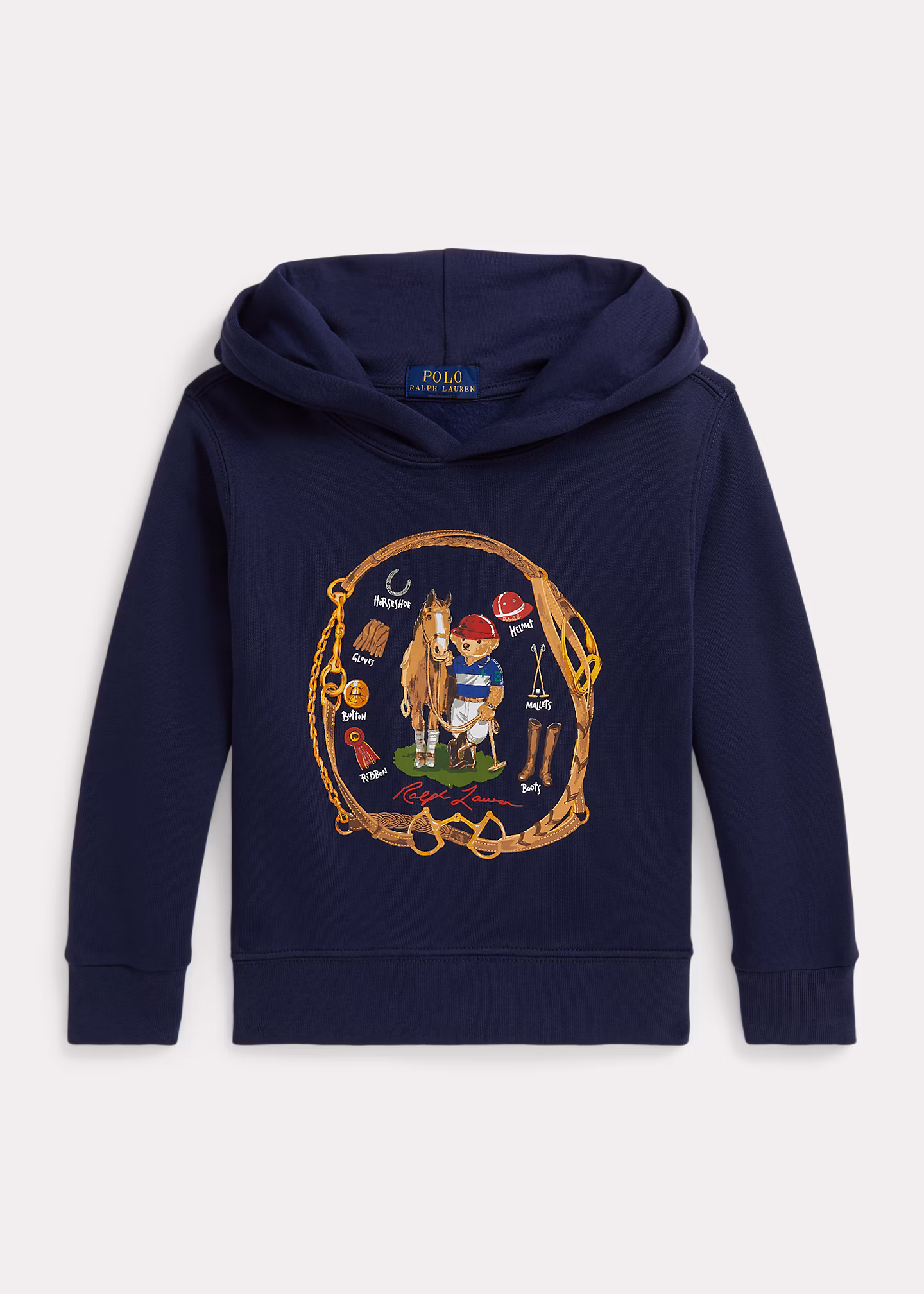 Fleece-Pullover mit Polo Bear - RALPH LAUREN OUTLET