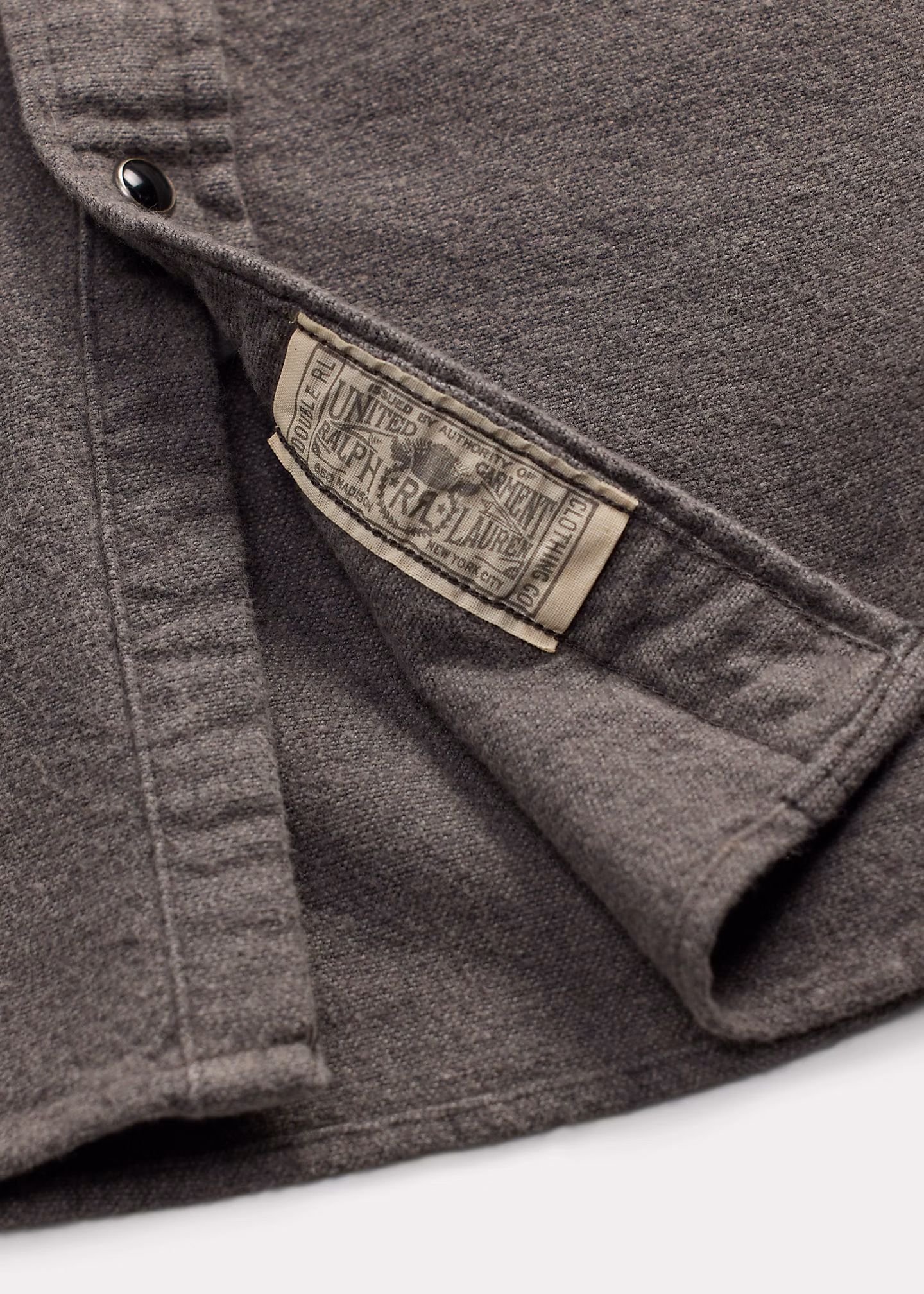 Slim-Fit Westernhemd aus Chamois - RALPH LAUREN OUTLET