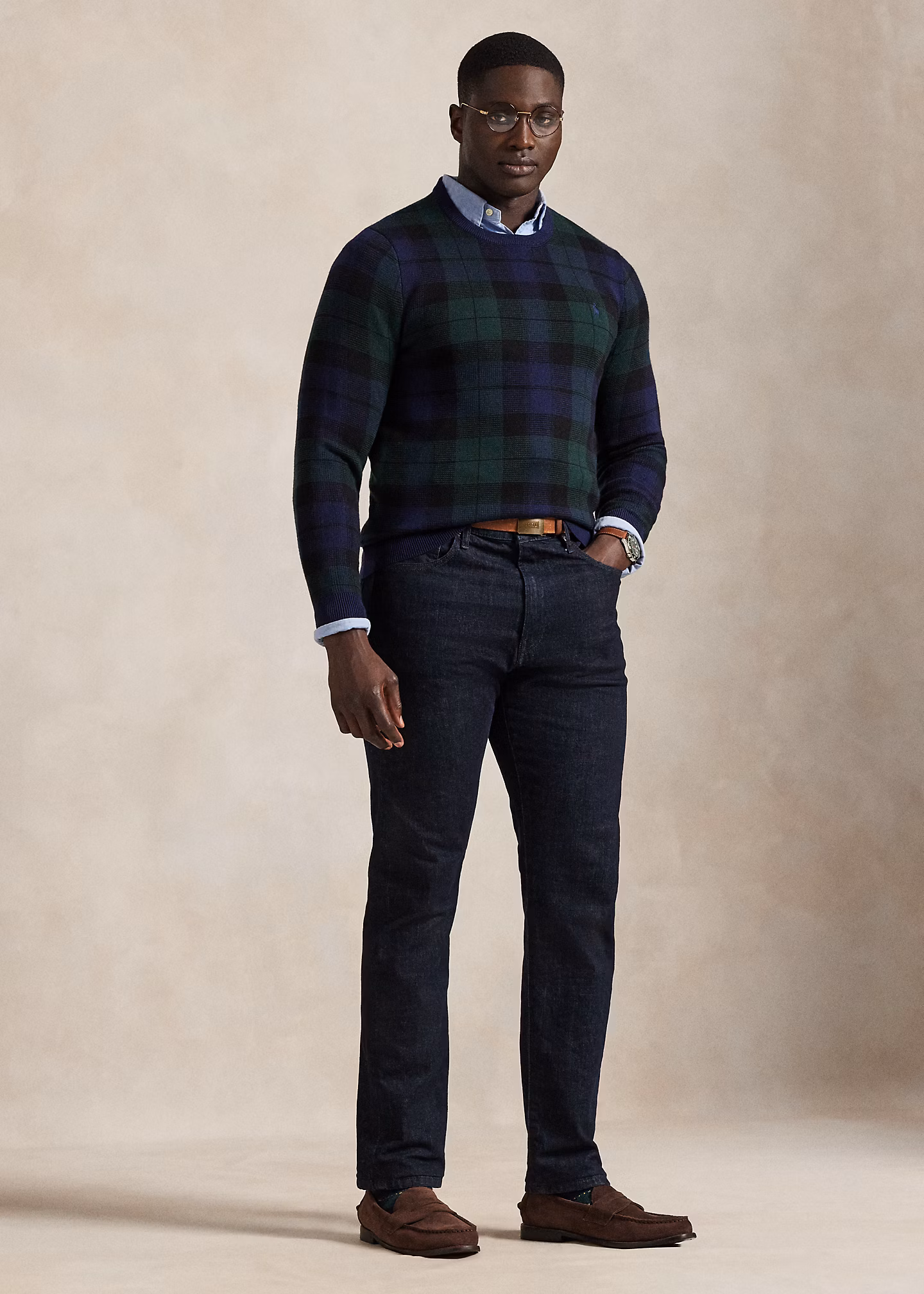 Waschbarer Karo-Wollpullover - RALPH LAUREN OUTLET