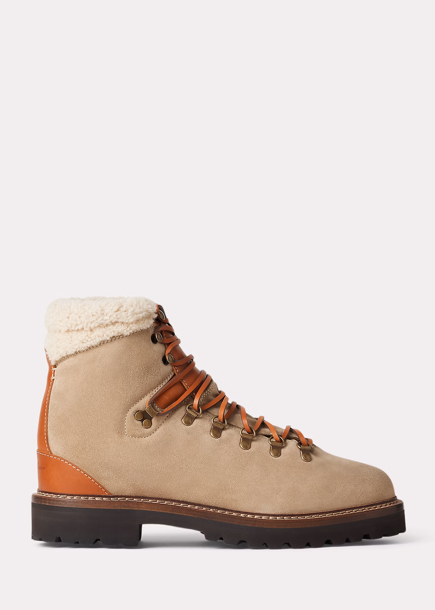 Stiefel Halpin aus Kalbswildleder - RALPH LAUREN OUTLET