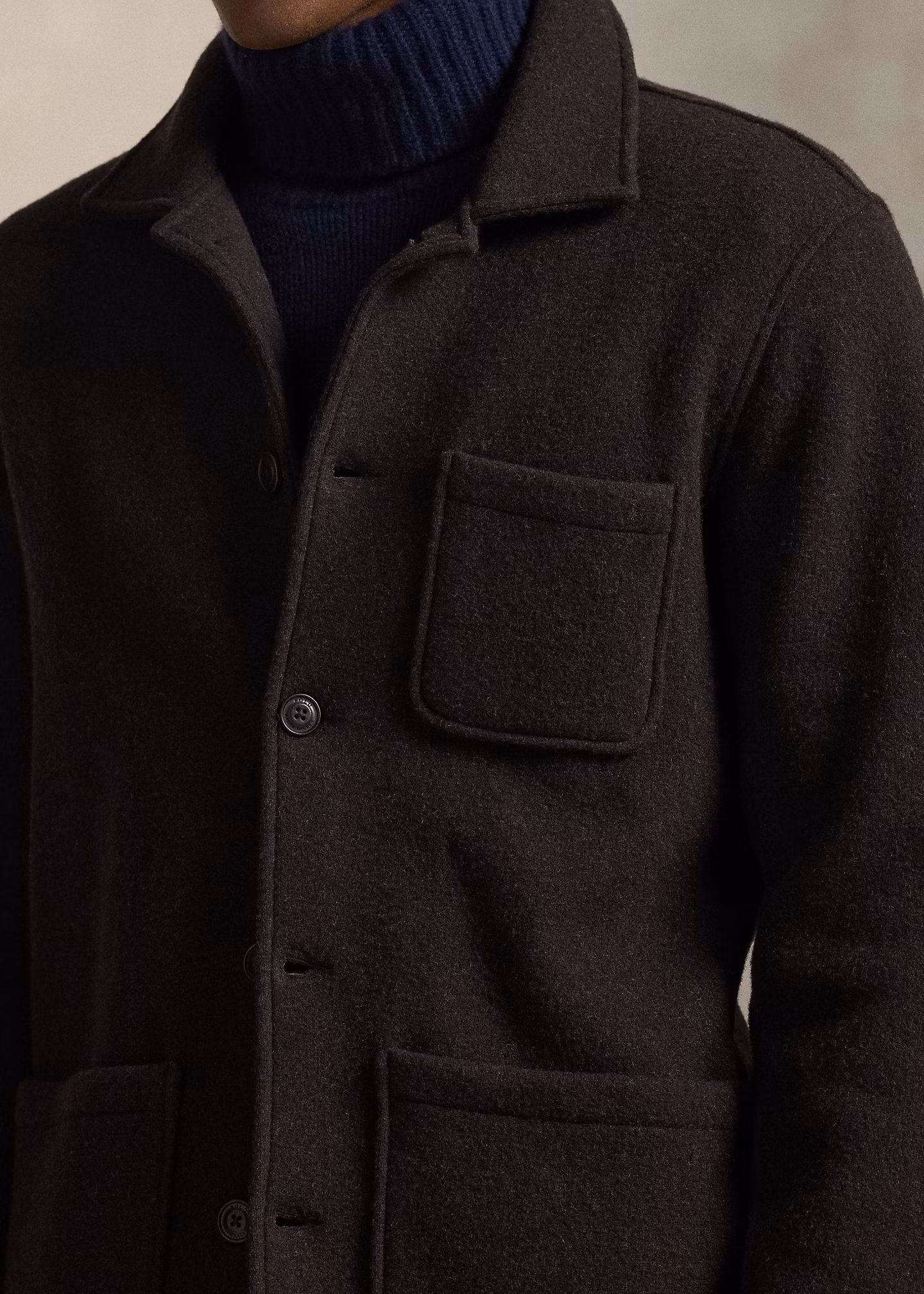 Utility-Hemdjacke aus Wollmischung - RALPH LAUREN OUTLET