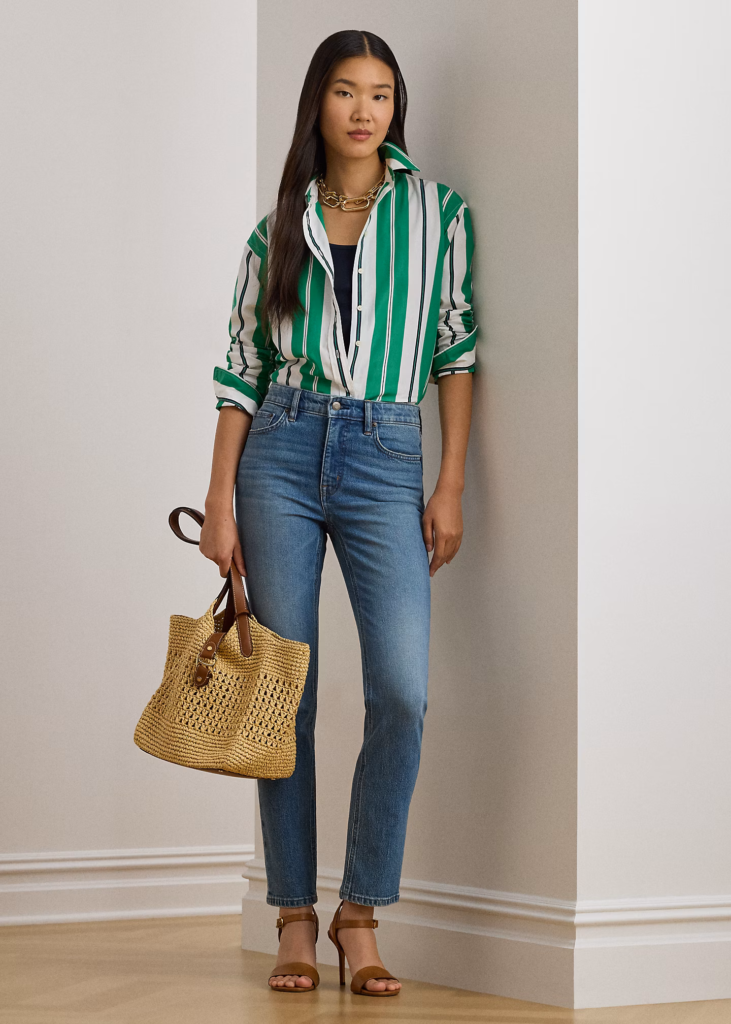 Knöchellange Straight-Fit Jeans - RALPH LAUREN OUTLET