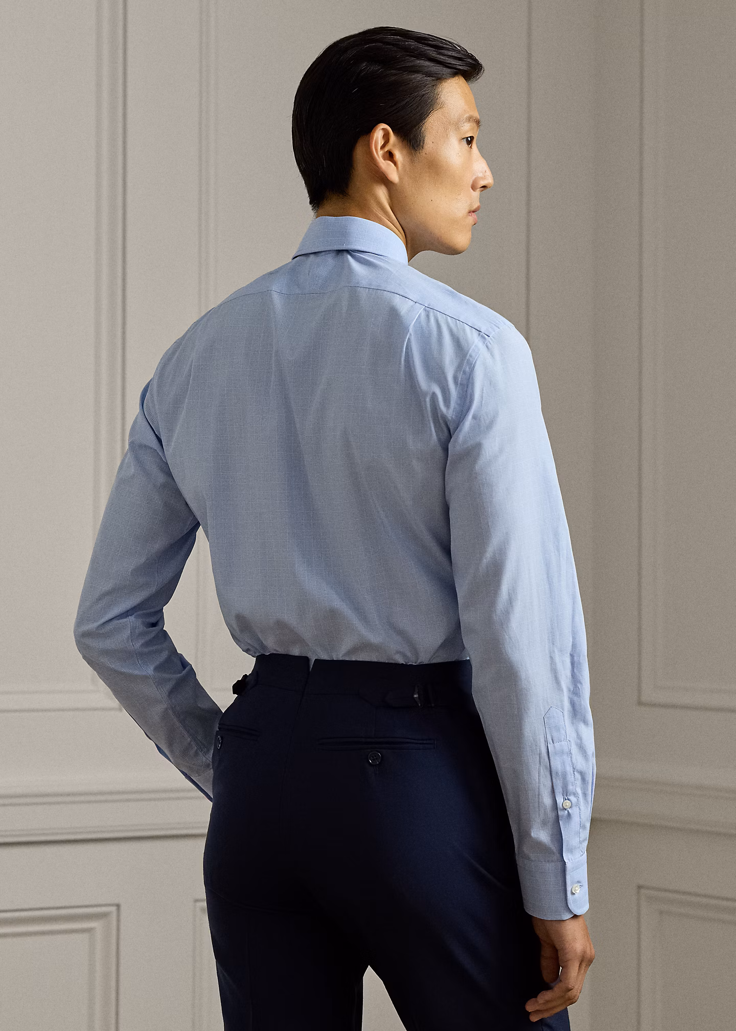 Twillhemd mit Mini-Glencheck-Muster - RALPH LAUREN OUTLET