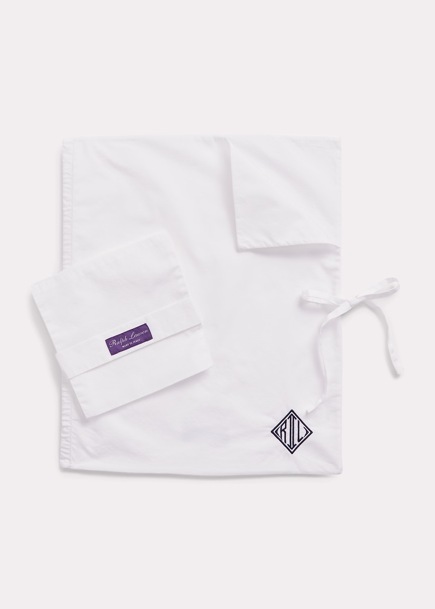 Baumwollpyjama mit Monogramm - RALPH LAUREN OUTLET