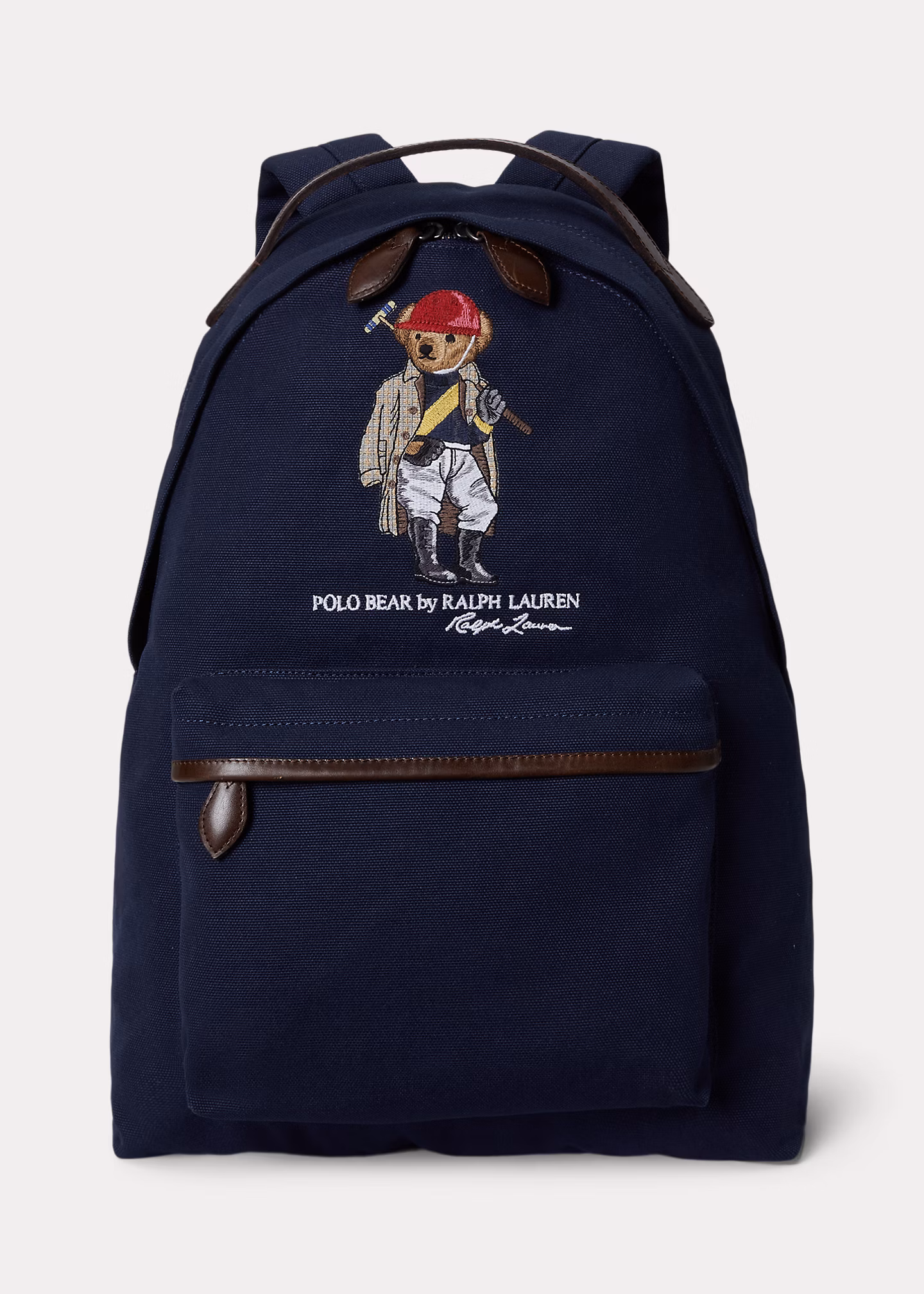 Segeltuch-Rucksack mit Polo Bear - RALPH LAUREN OUTLET