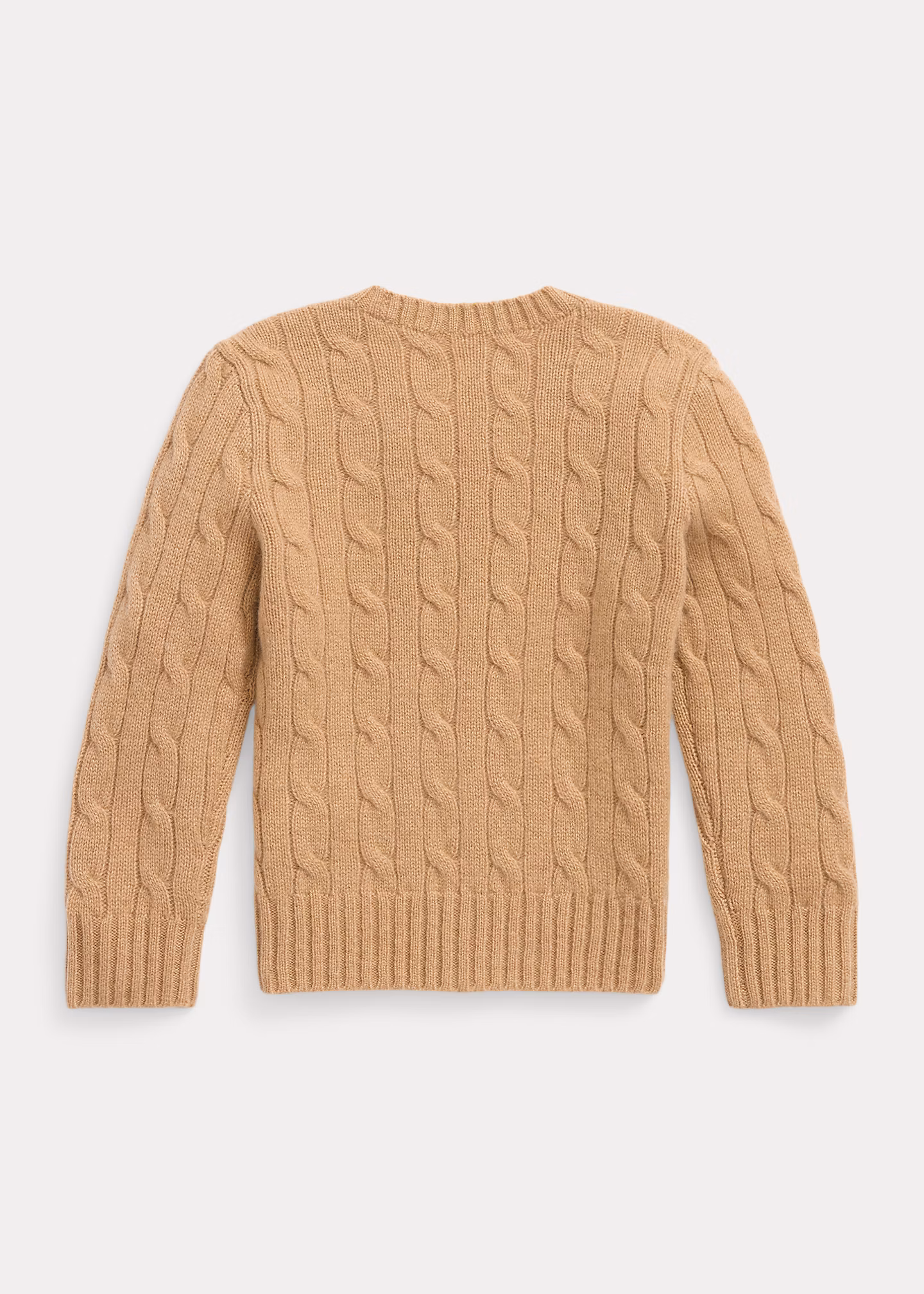 Kaschmirpullover mit Zopfmuster - RALPH LAUREN OUTLET