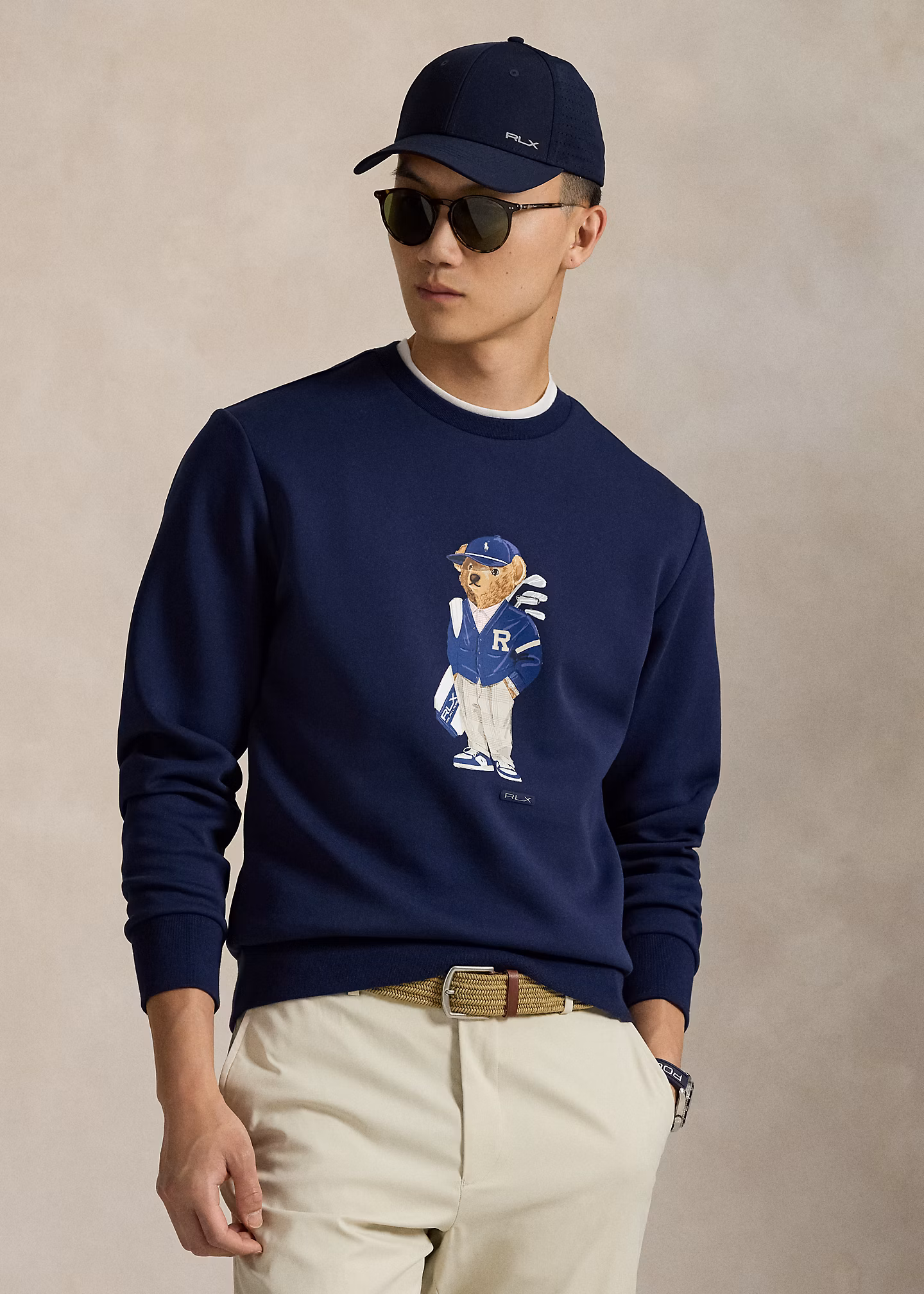 Performance-Sweatshirt mit Polo Bear - RALPH LAUREN OUTLET