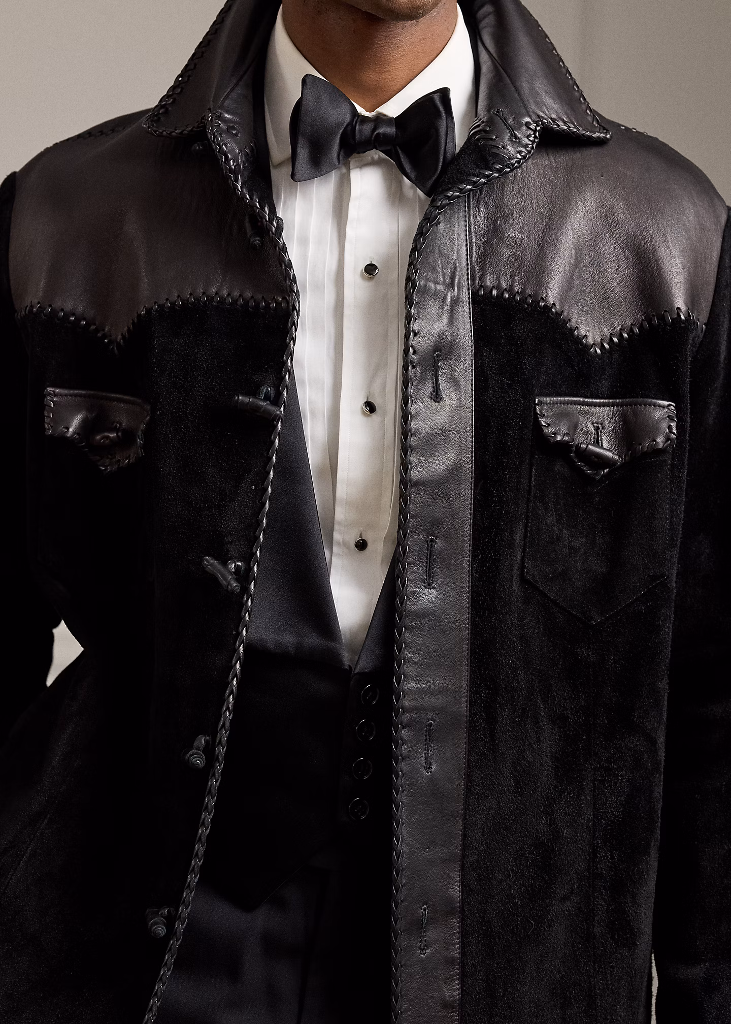 Westernhemdjacke aus Wildleder - RALPH LAUREN OUTLET