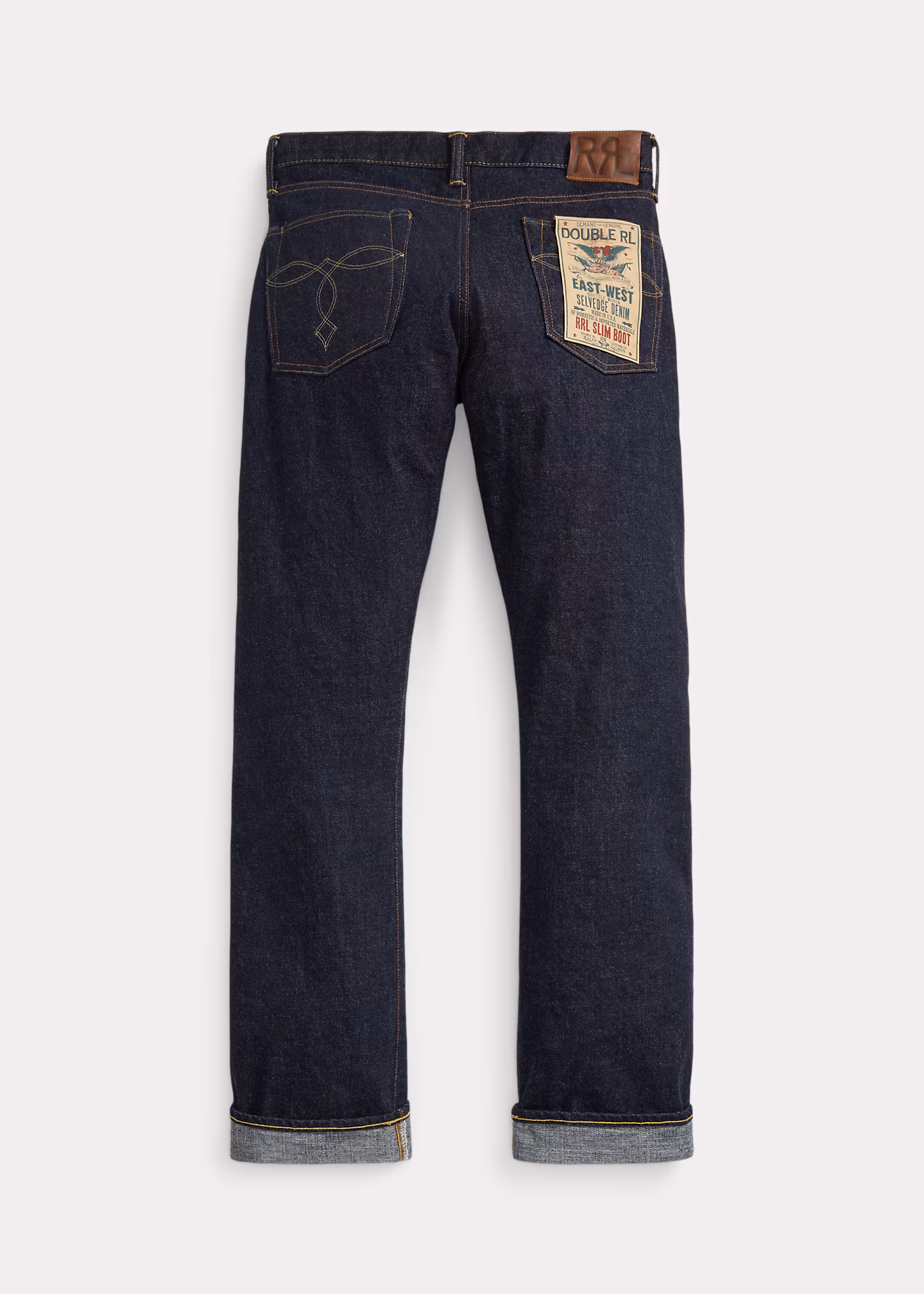 Slim-Fit Selvedge-Bootcut-Jeans - RALPH LAUREN OUTLET