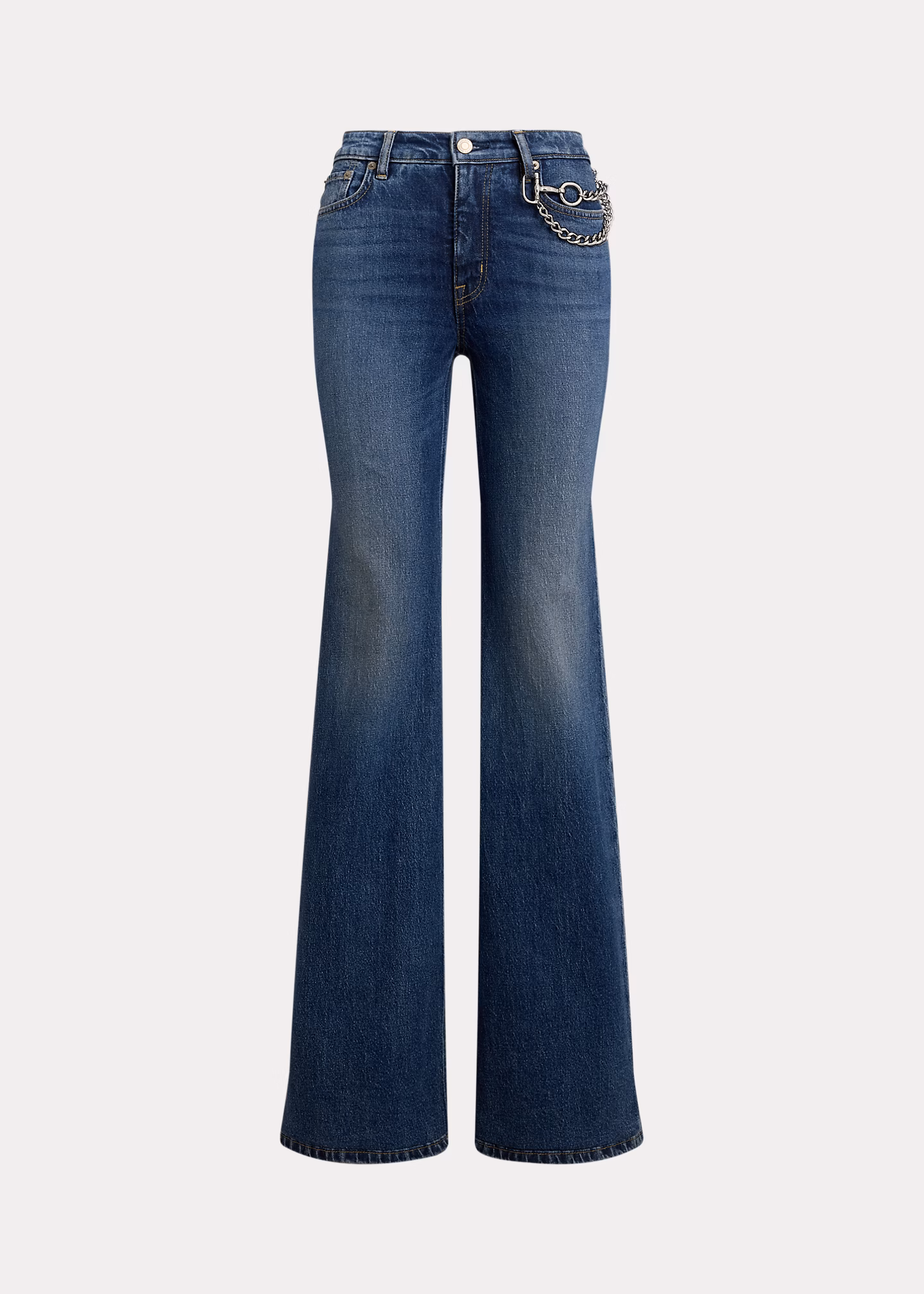 Ausgestellte Jeans mit Kettendetail - RALPH LAUREN OUTLET
