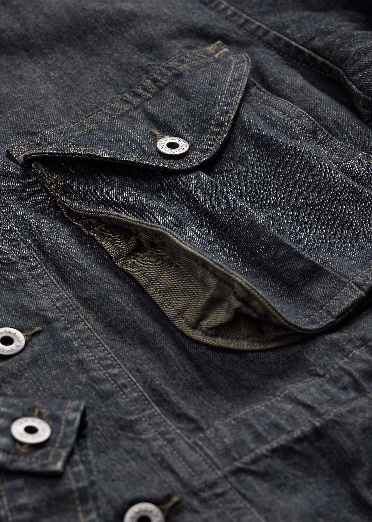 Feldjacke aus Baumwoll-Leinen-Denim - RALPH LAUREN OUTLET