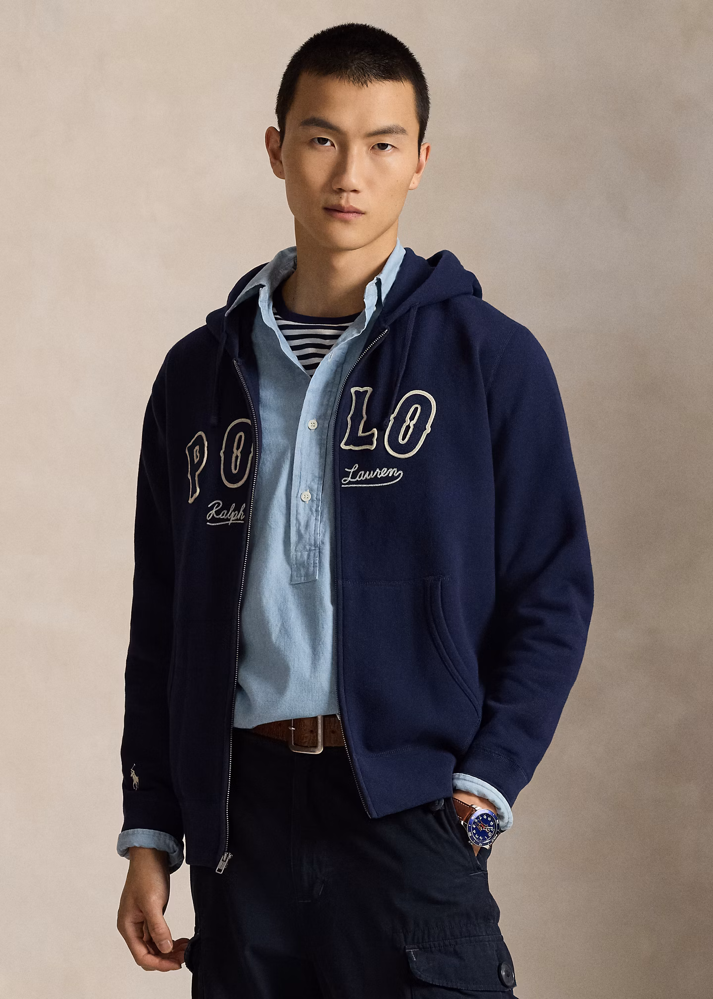 Kapuzenshirt „RL“ mit Western-Logo - RALPH LAUREN OUTLET