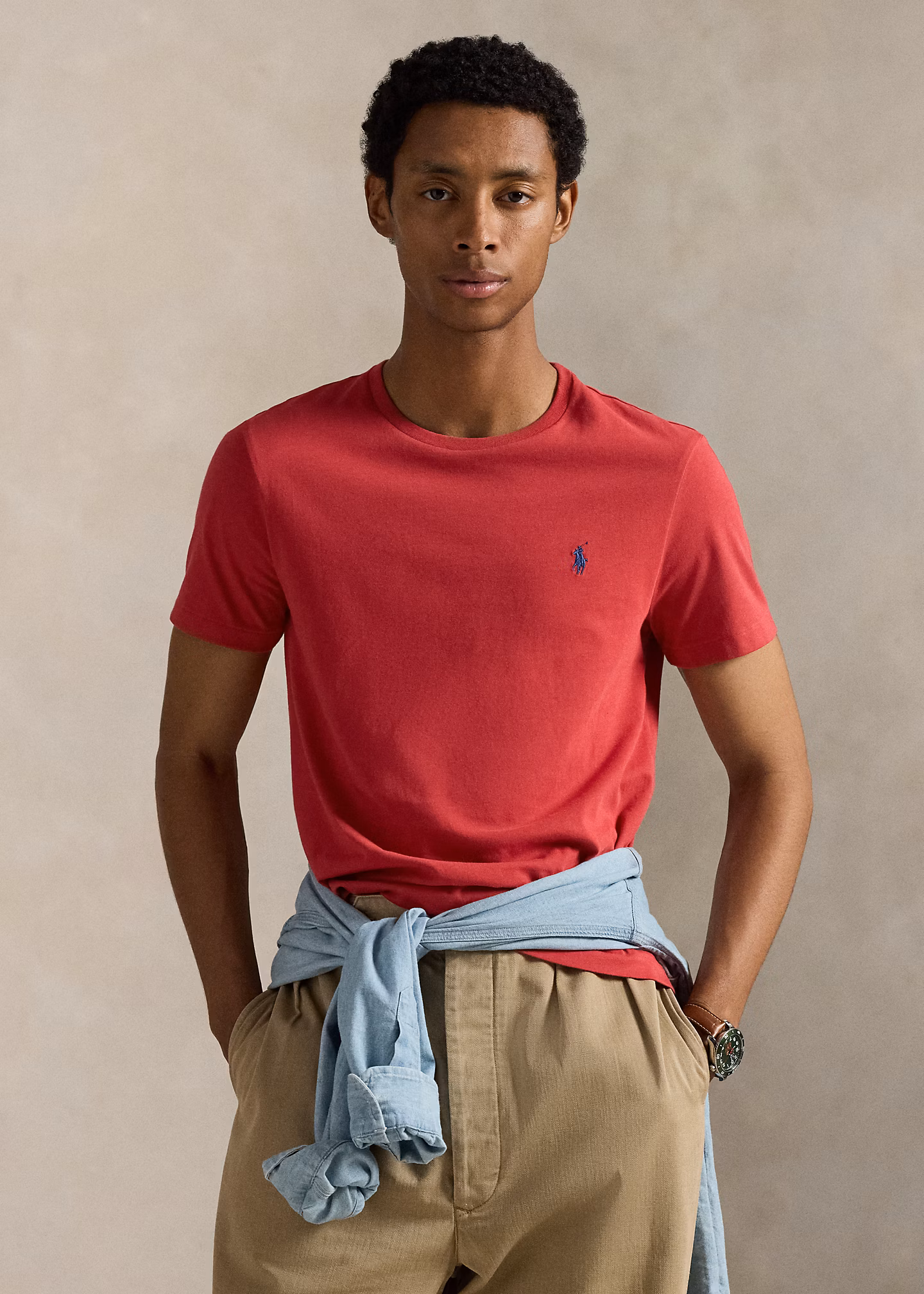 Custom-Slim-Fit Jersey-T-Shirt - RALPH LAUREN OUTLET