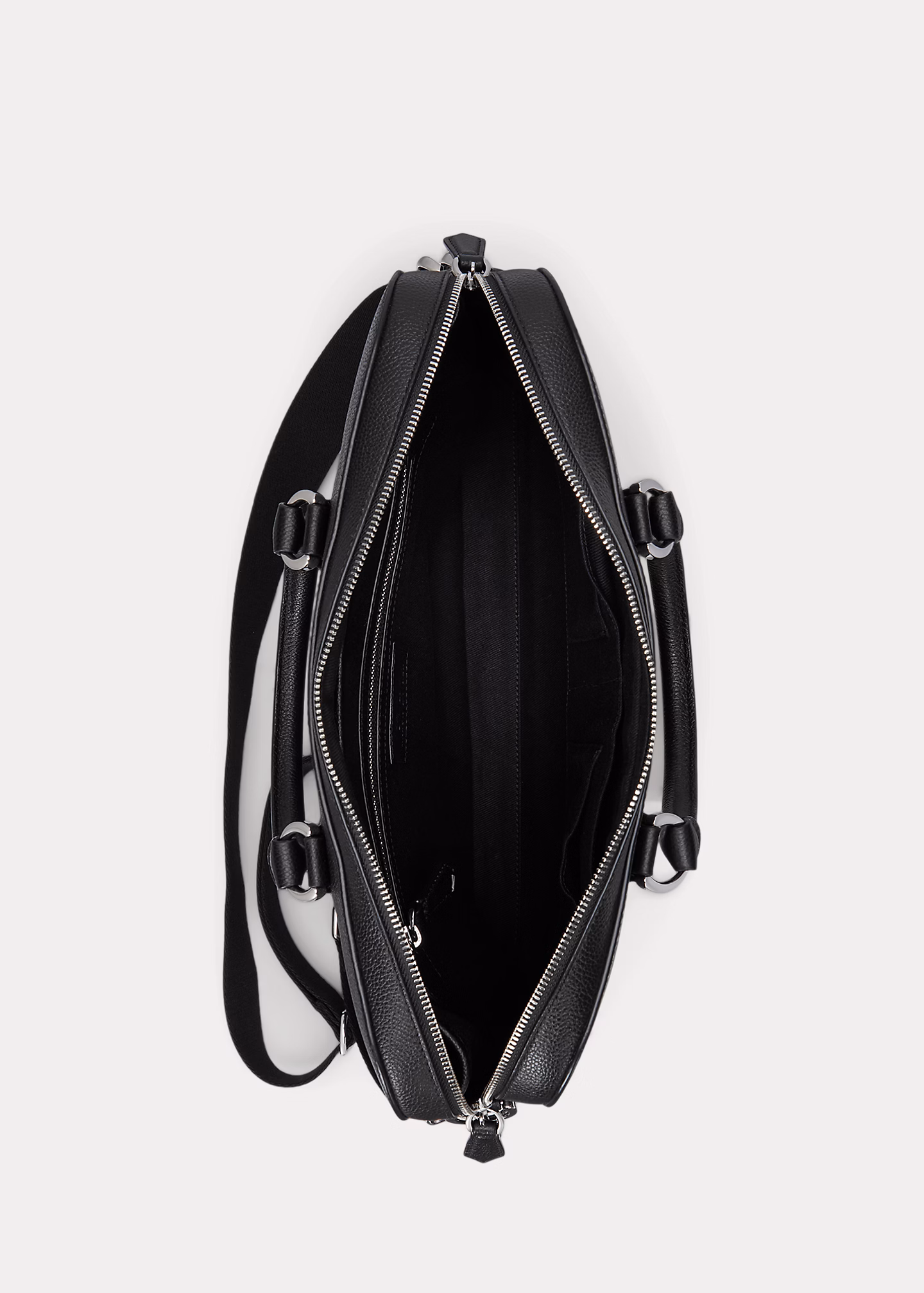 Umhängetasche aus Narbenleder - RALPH LAUREN OUTLET