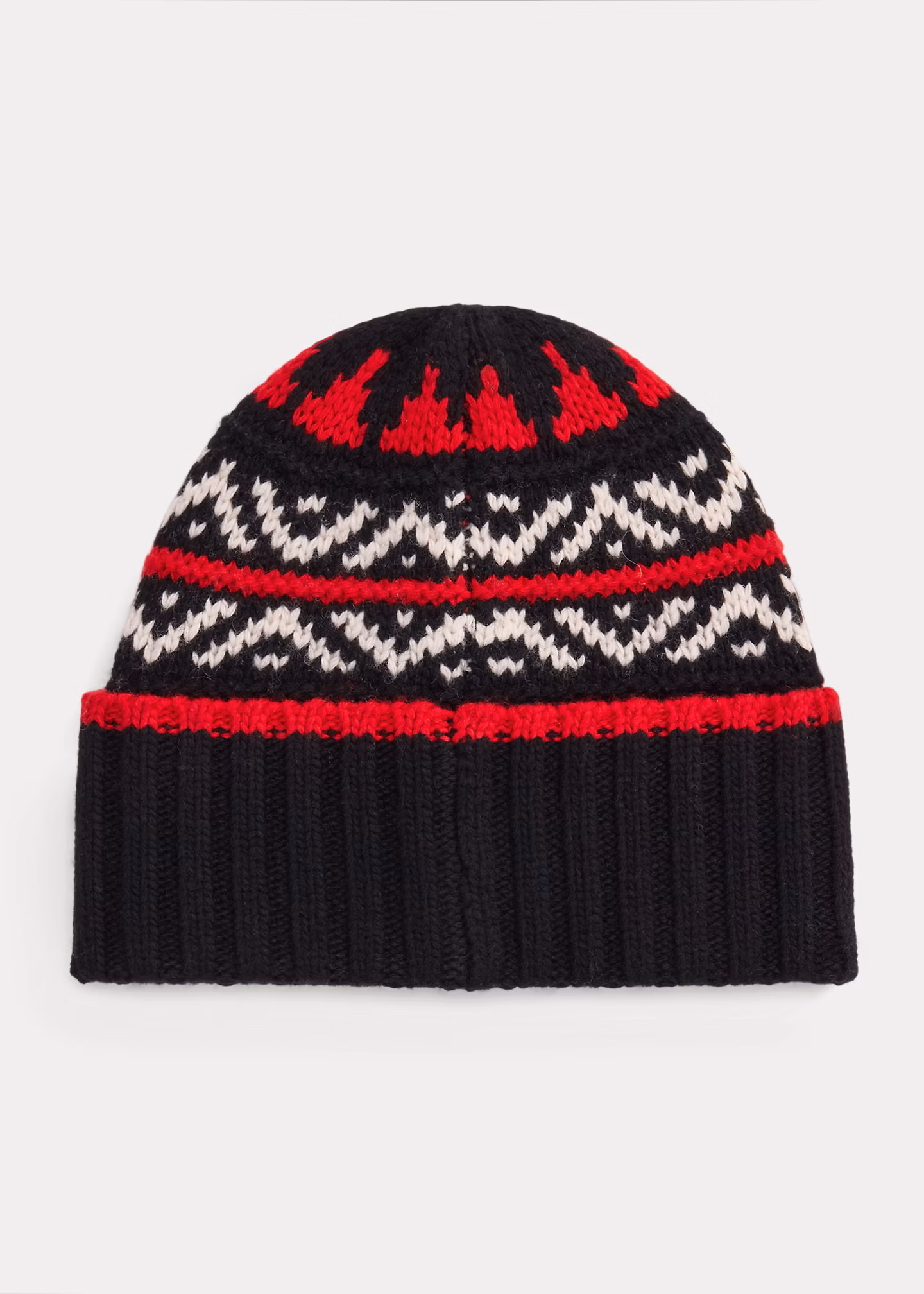 Mütze aus Wollmischung mit Polo Bear - RALPH LAUREN OUTLET