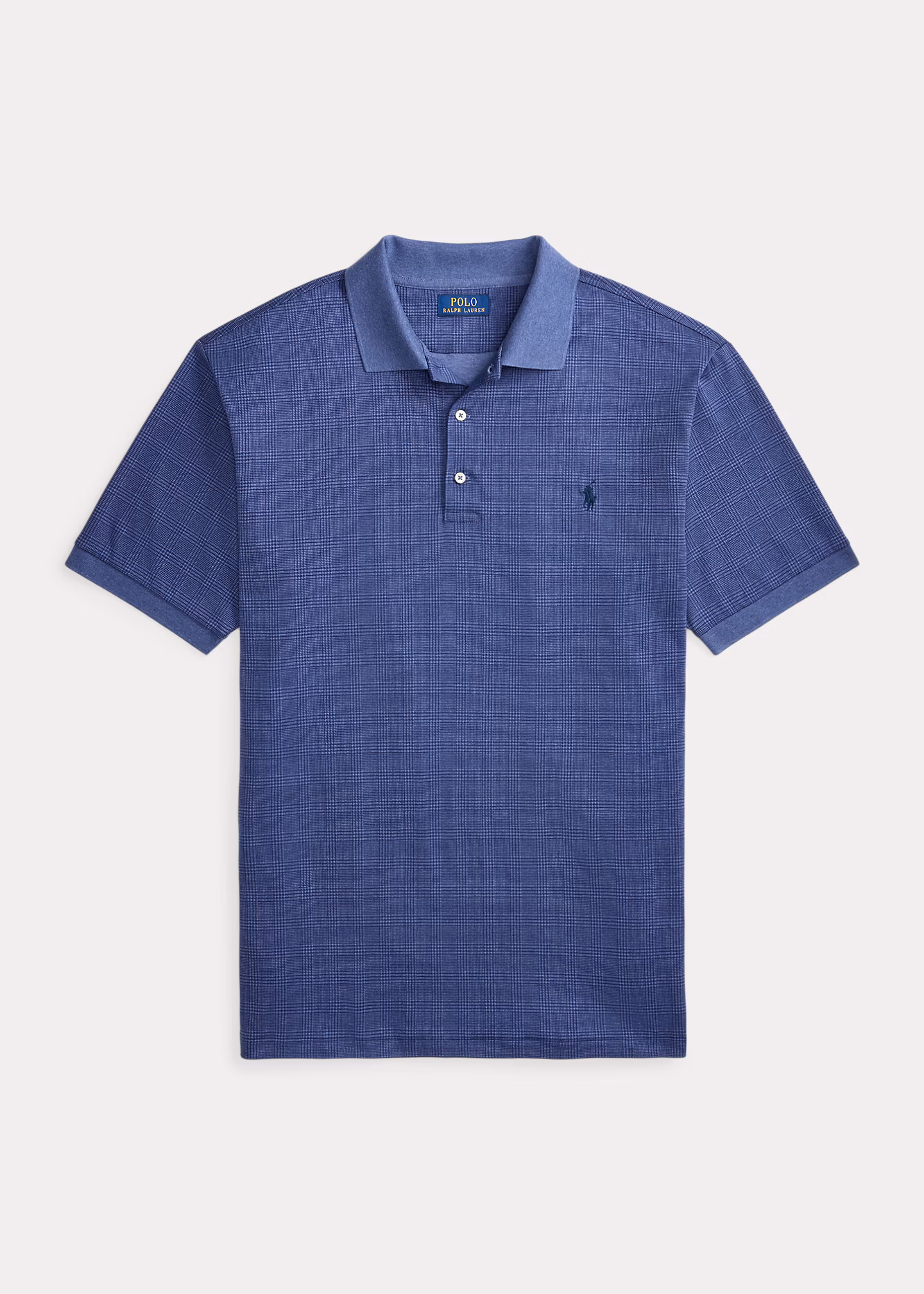 Glencheck-Poloshirt aus Baumwolle - RALPH LAUREN OUTLET