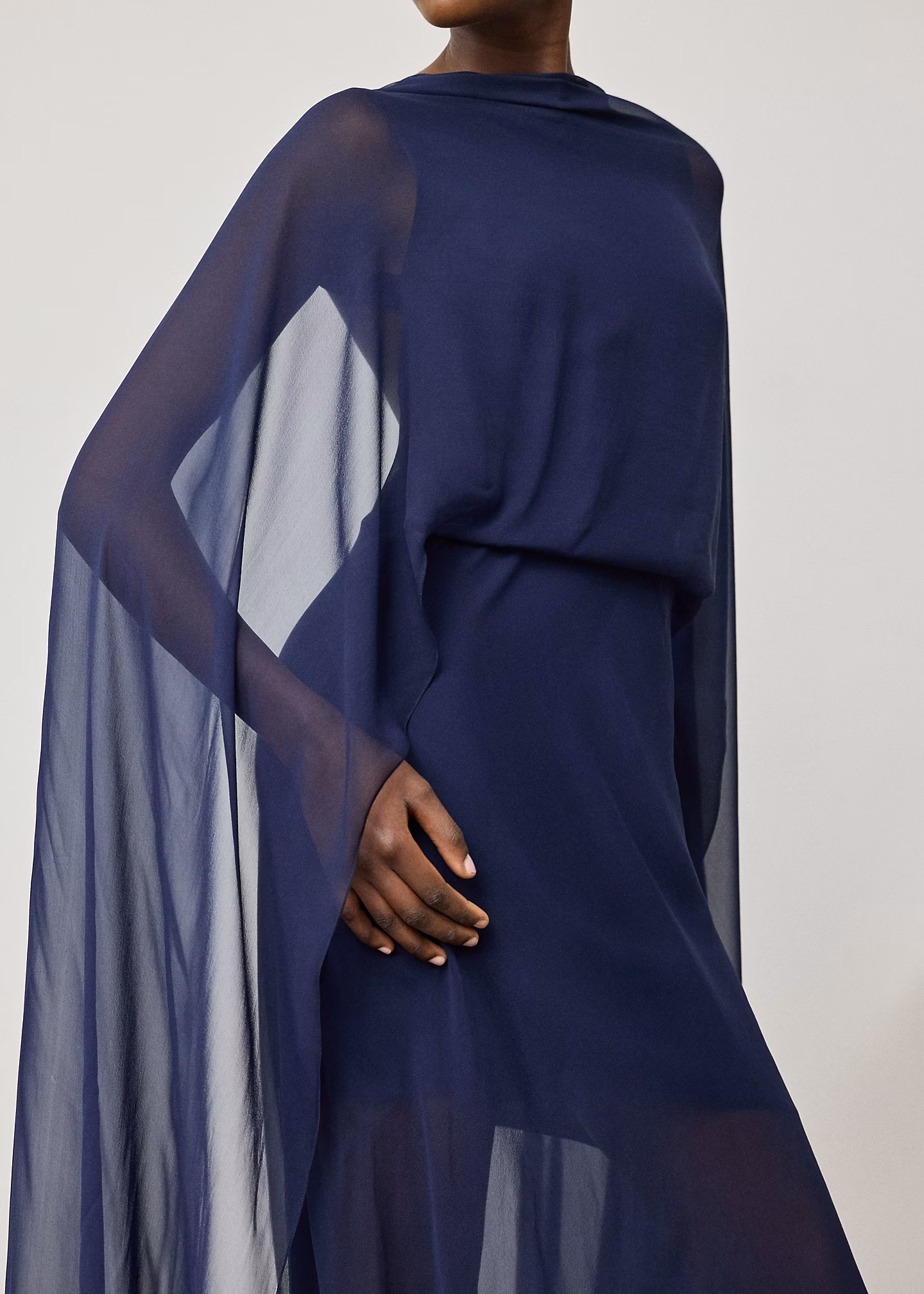 Abendkleid Dylon aus gewaschenem Chiffon - RALPH LAUREN OUTLET