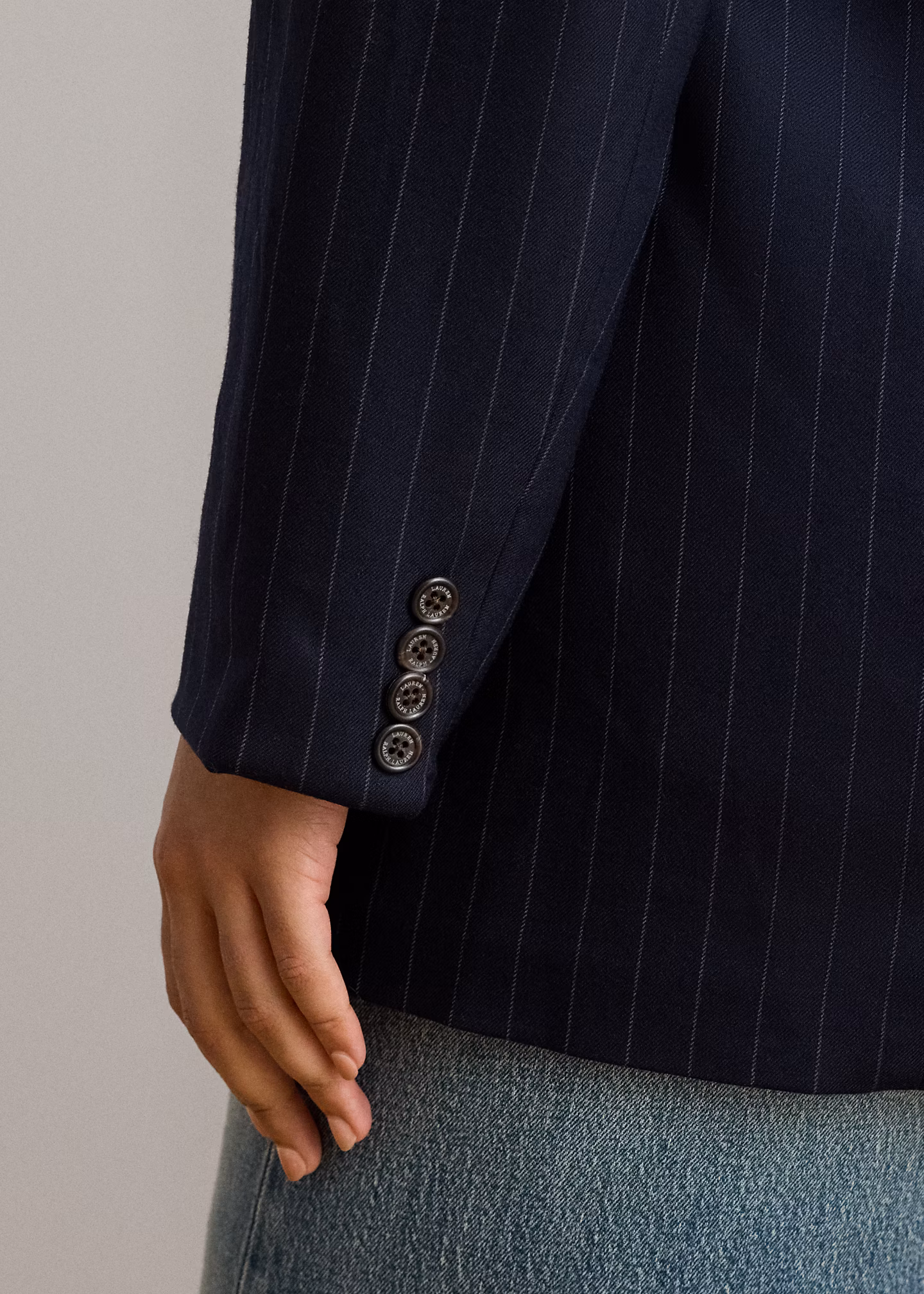 Zweireihiger Nadelstreifen-Twillblazer - RALPH LAUREN OUTLET