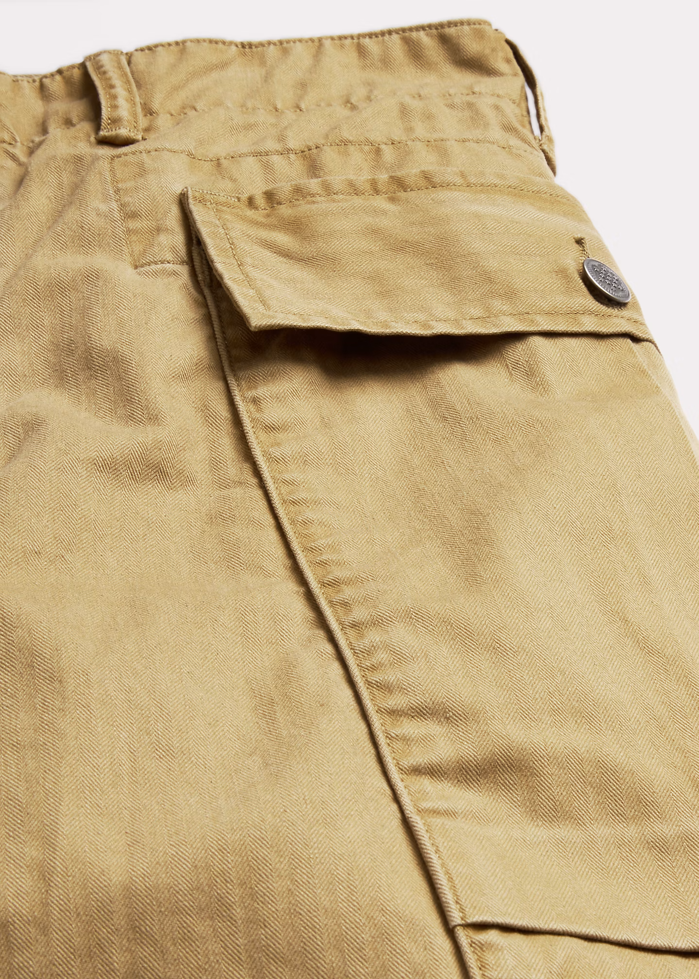 Cargohose aus Fischgrat-Twill - RALPH LAUREN OUTLET