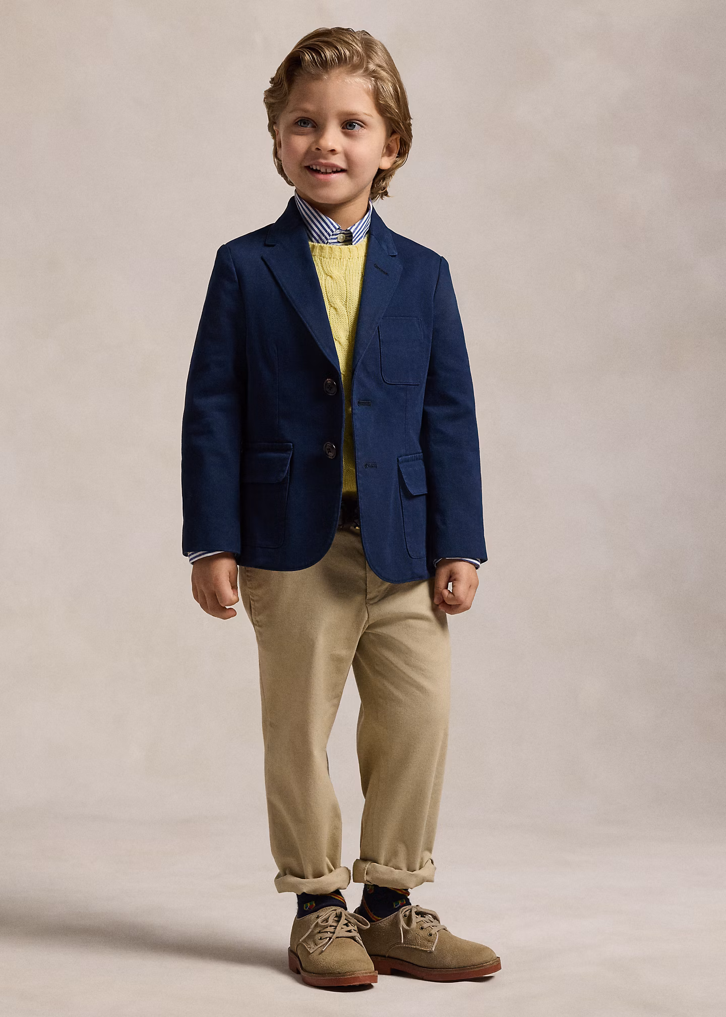 Anzugjacke aus Stretch-Chino - RALPH LAUREN OUTLET