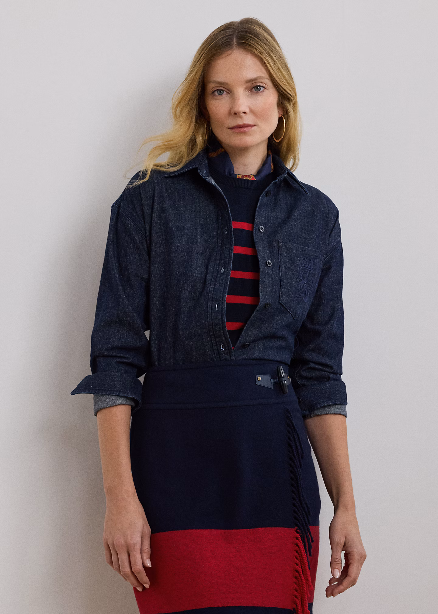 Relaxed-Fit Denimhemd - RALPH LAUREN OUTLET