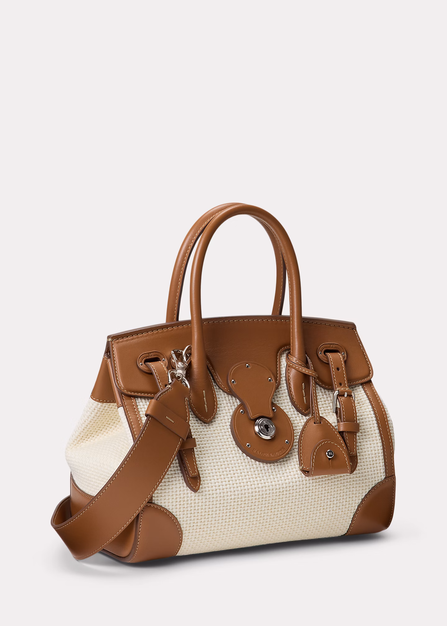 Tasche Soft Ricky 27 mit Lederbesatz - RALPH LAUREN OUTLET
