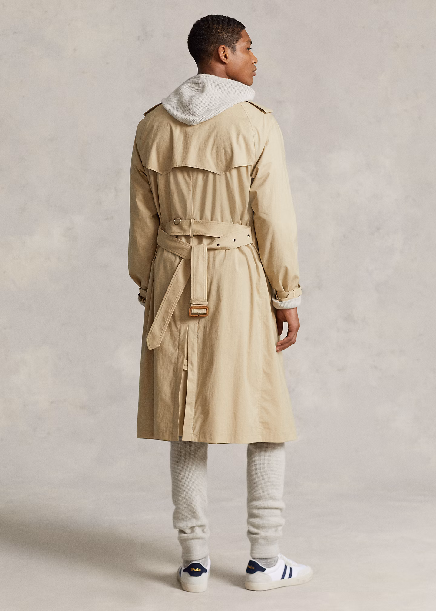 Trenchcoat aus Baumwollstretch - RALPH LAUREN OUTLET