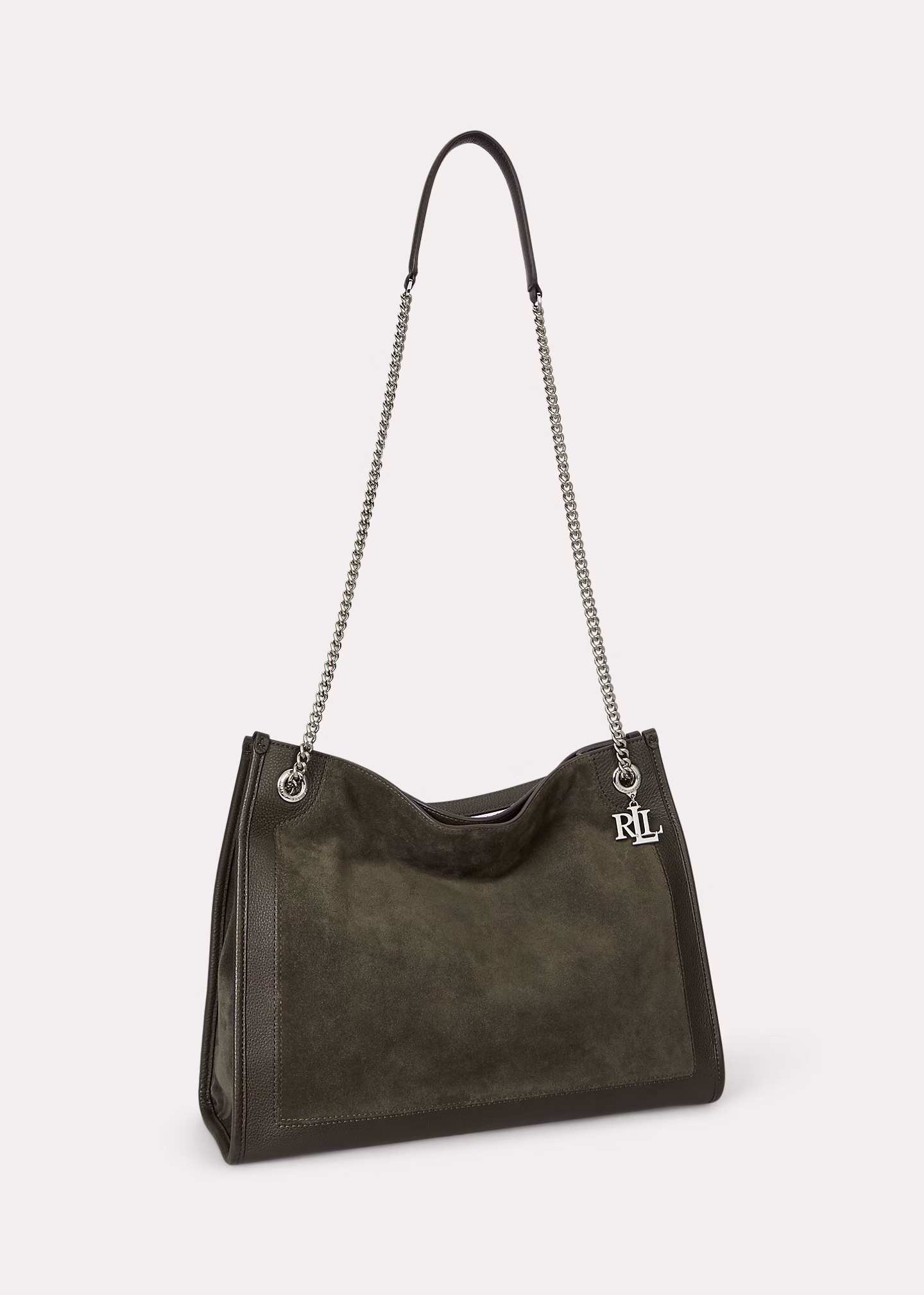 Große Tragetasche Bradley aus Leder - RALPH LAUREN OUTLET