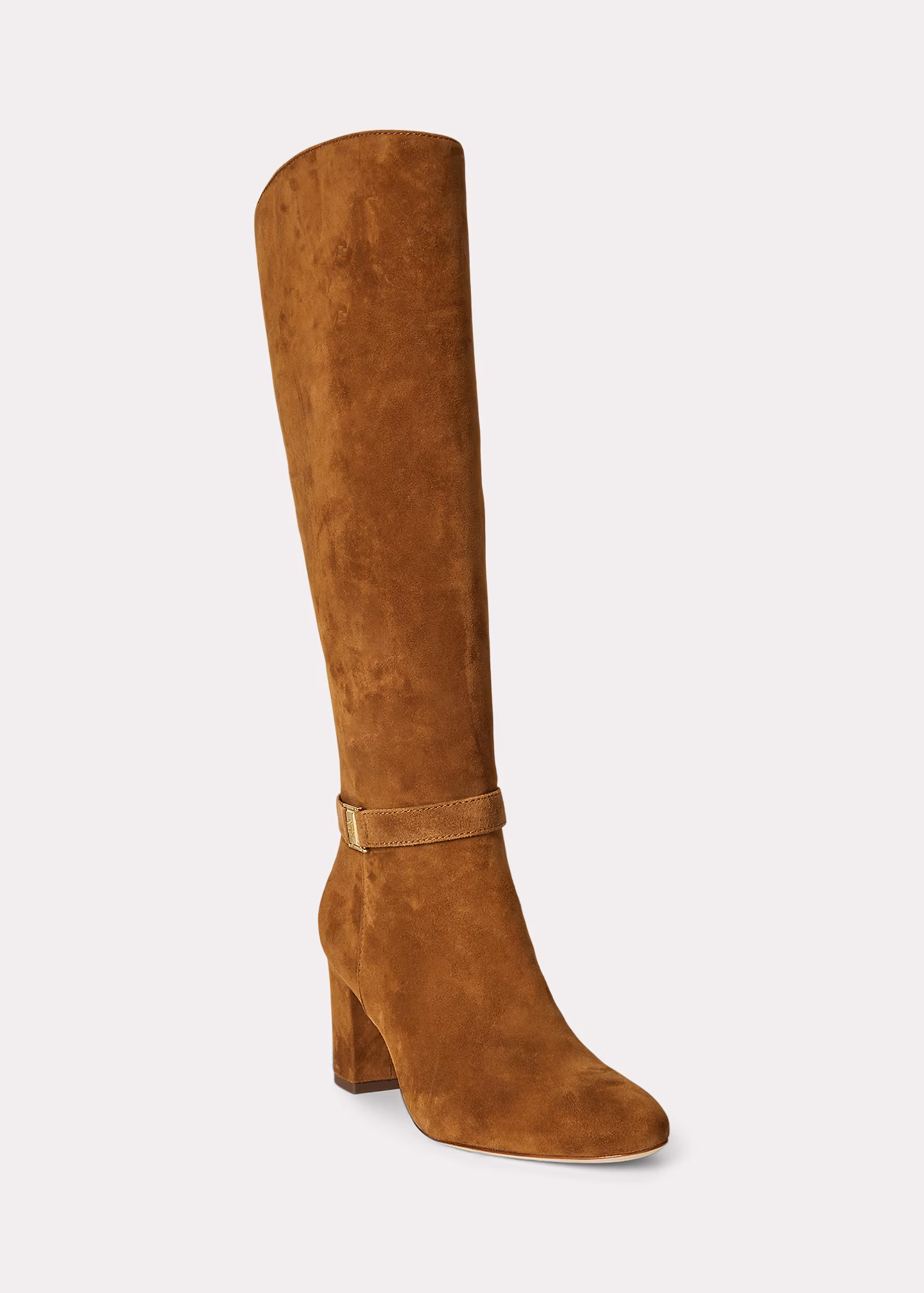 Wildlederstiefel Kellie mit Absatz - RALPH LAUREN OUTLET