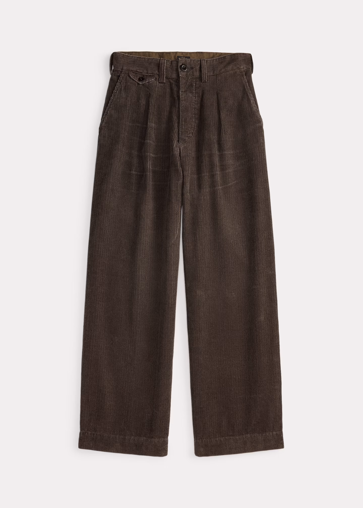 Kordsamthose mit Falten - RALPH LAUREN OUTLET