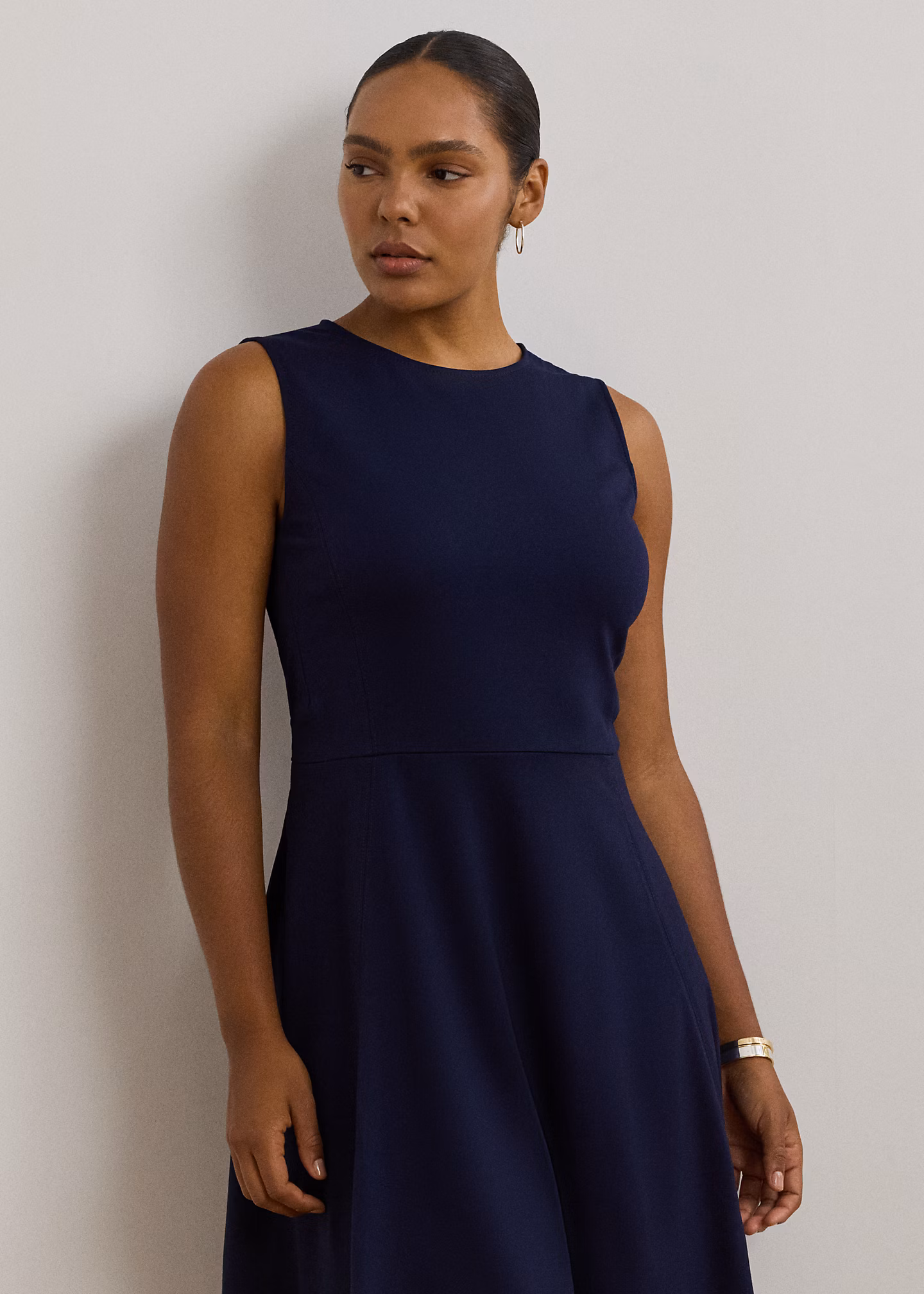 Ärmelloses Kleid aus Ponté - RALPH LAUREN OUTLET