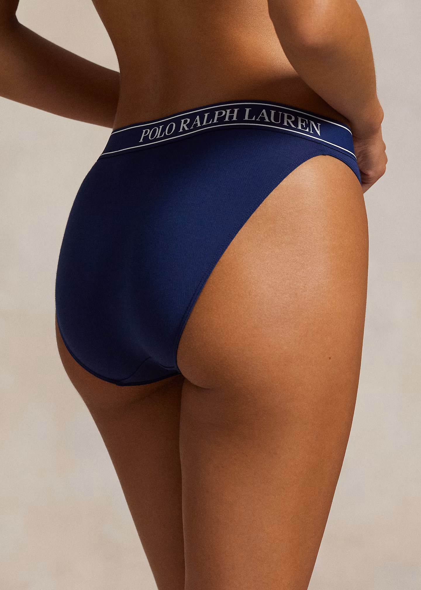 3er-Pack Bikinihosen mit Logobund - RALPH LAUREN OUTLET