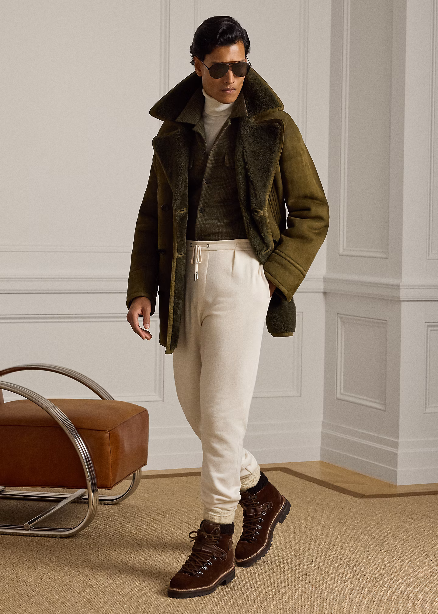 Caban aus Lammfell - RALPH LAUREN OUTLET