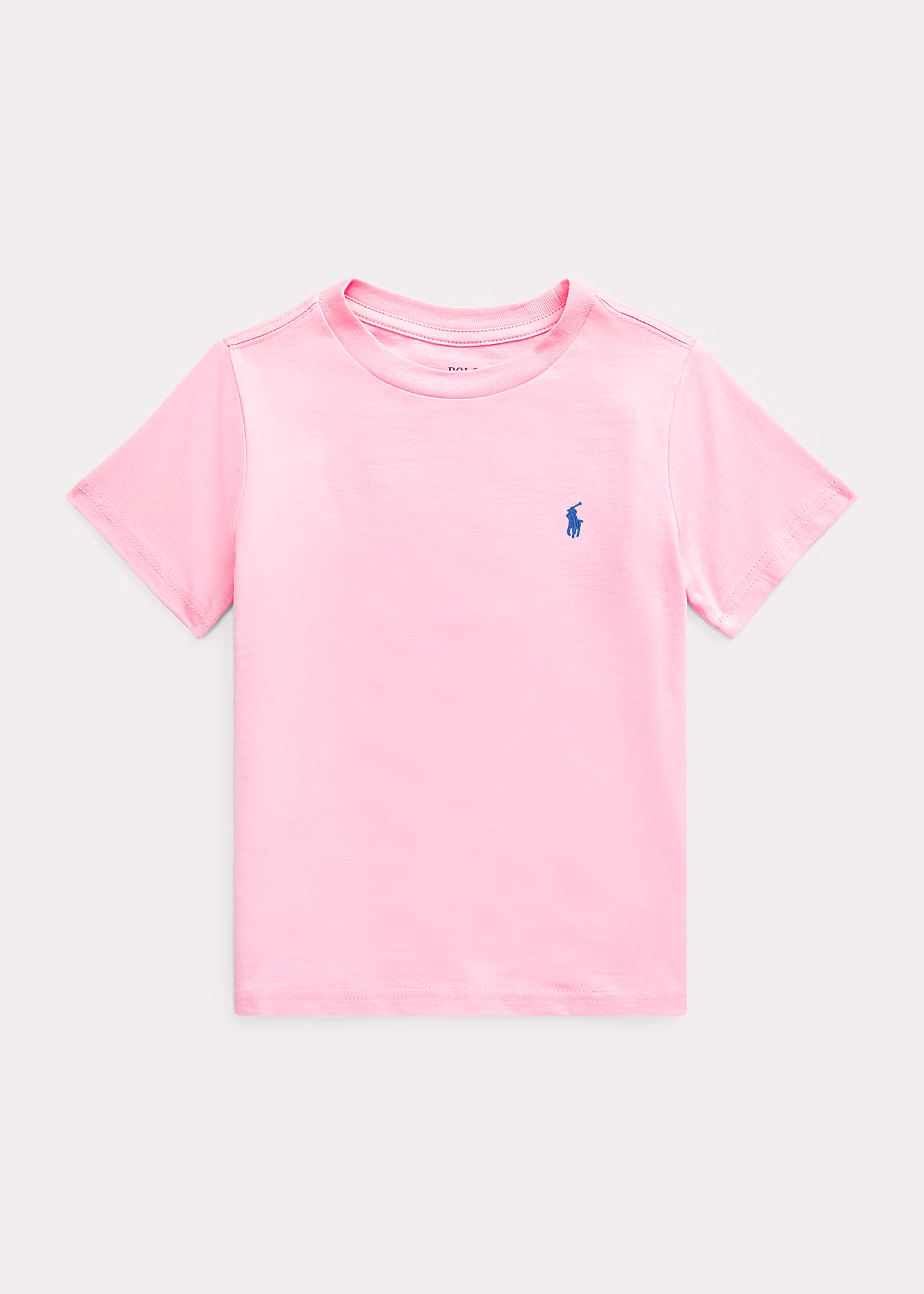 Cotton Jersey Crewneck Tee - RALPH LAUREN OUTLET
