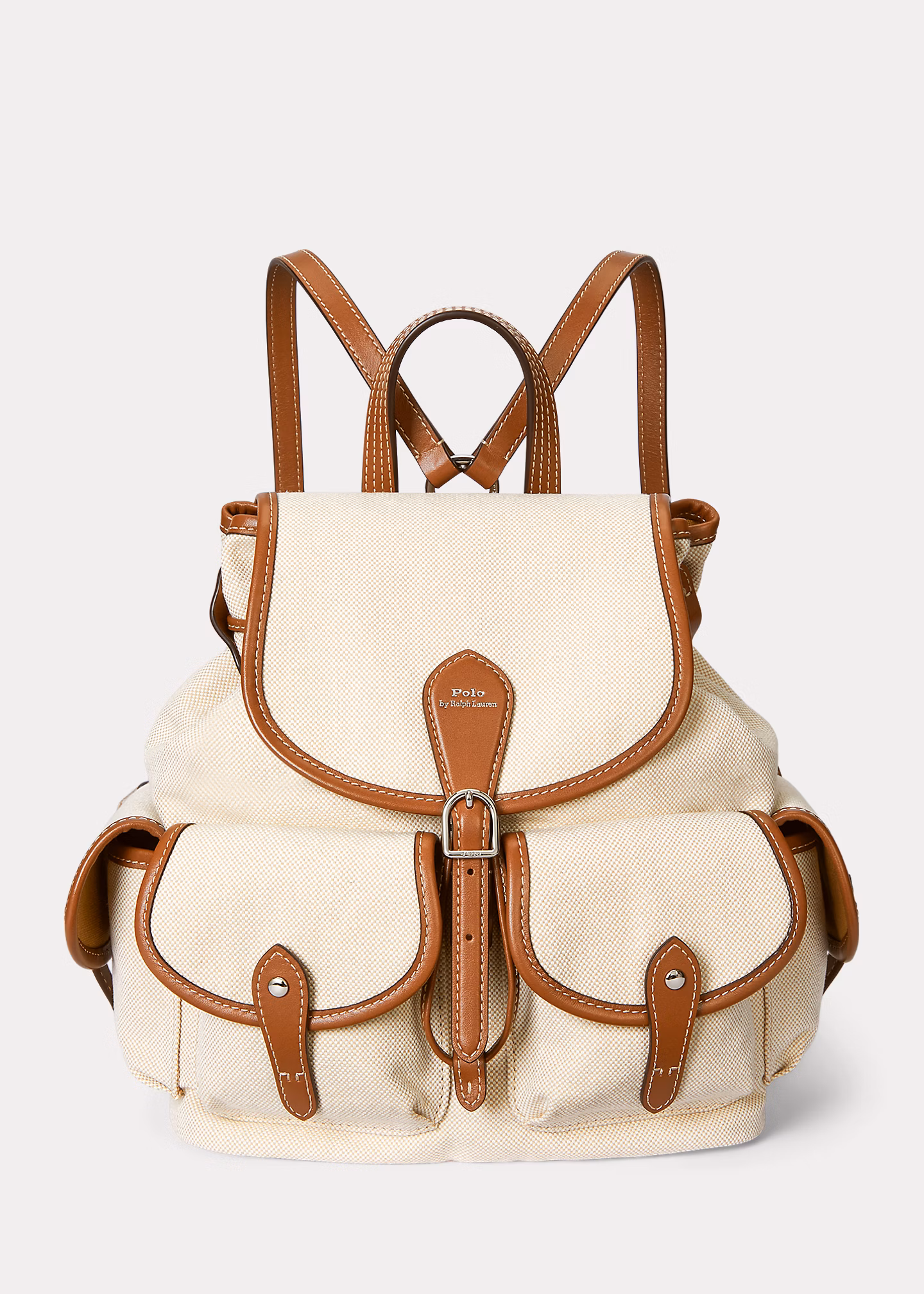 Segeltuch-Rucksack Bellport mit Leder - RALPH LAUREN OUTLET