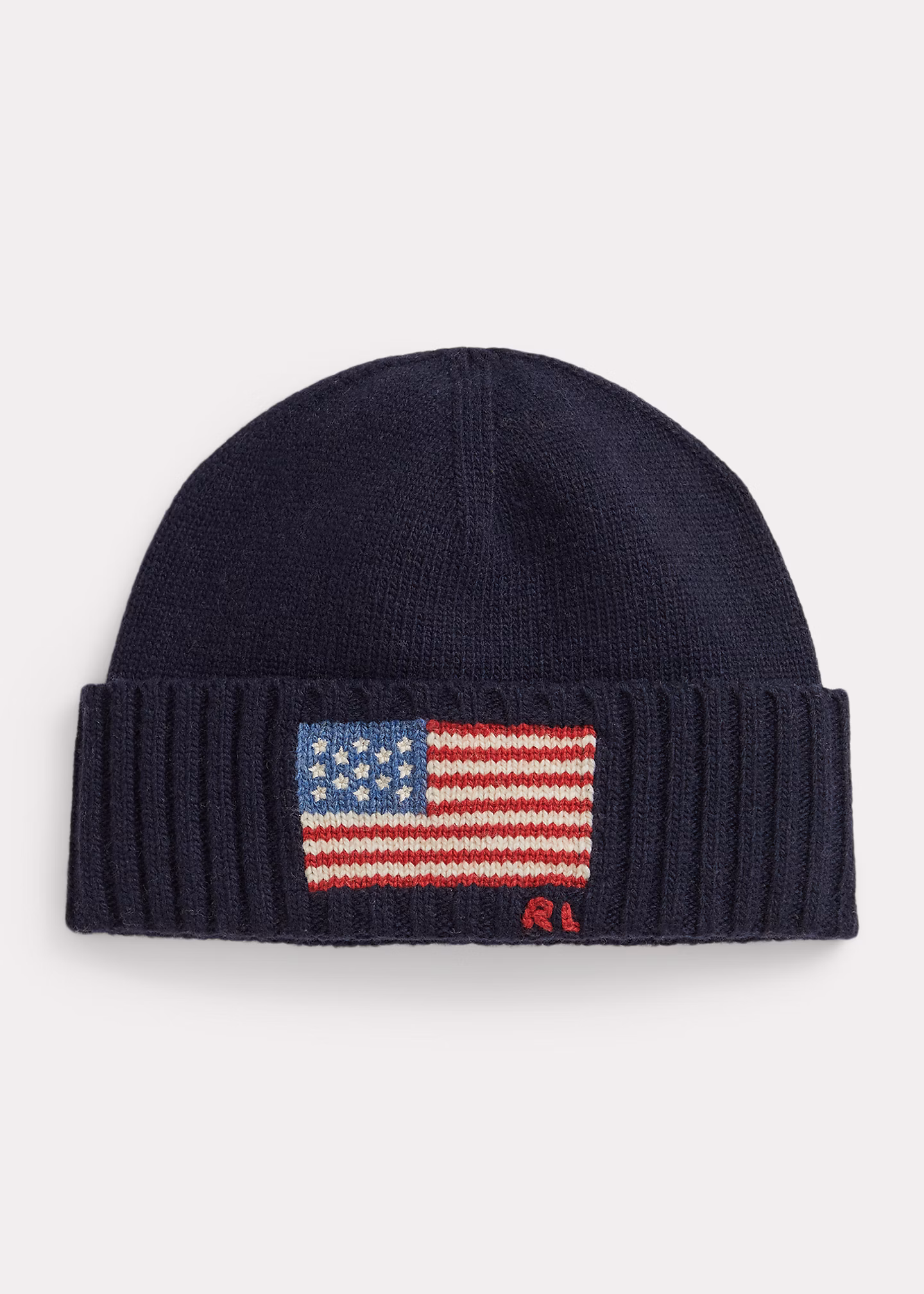 Beanie mit Flaggen-Intarsienstrickerei - RALPH LAUREN OUTLET