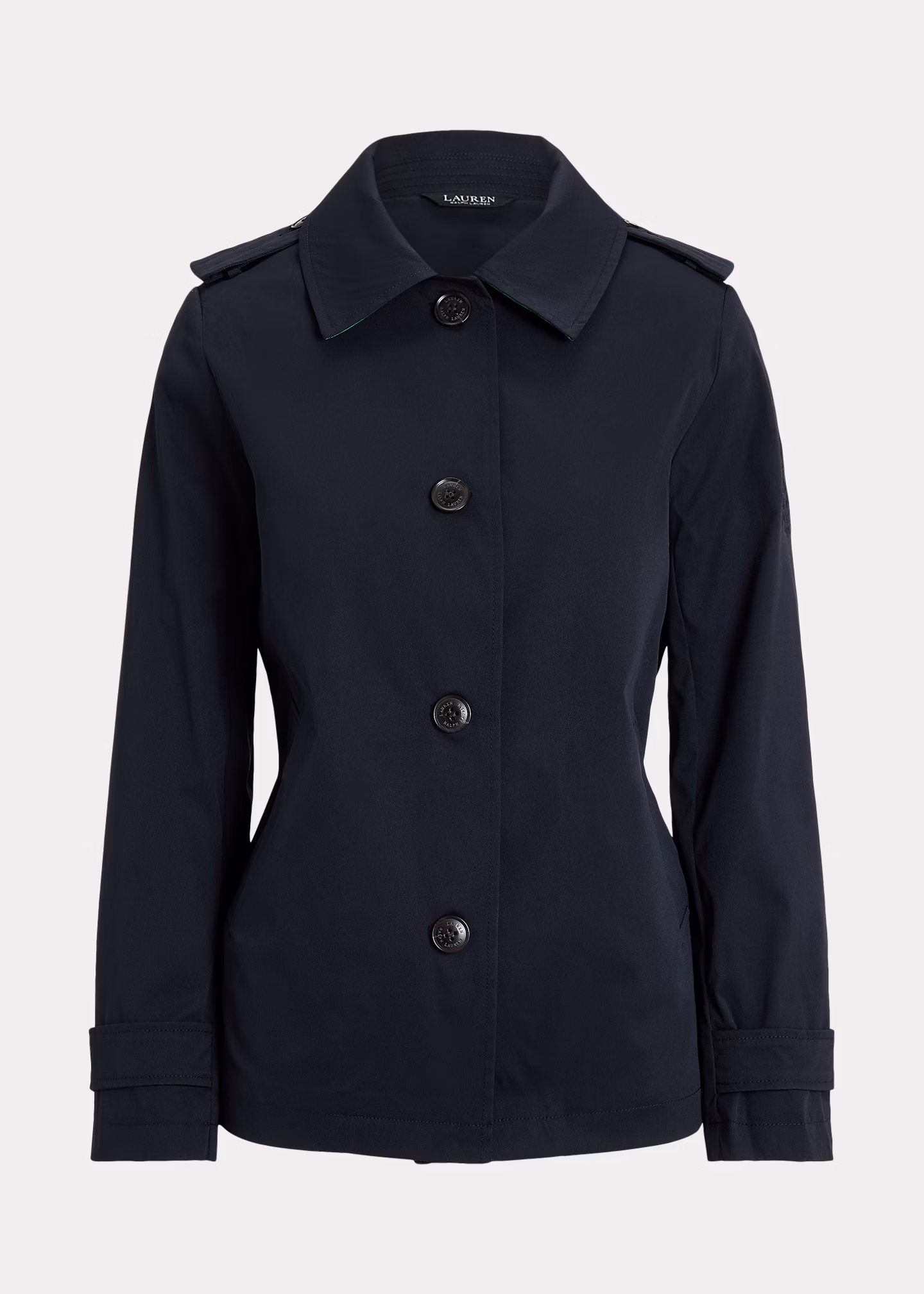 Trenchcoat aus Twill mit Wappenstickerei - RALPH LAUREN OUTLET