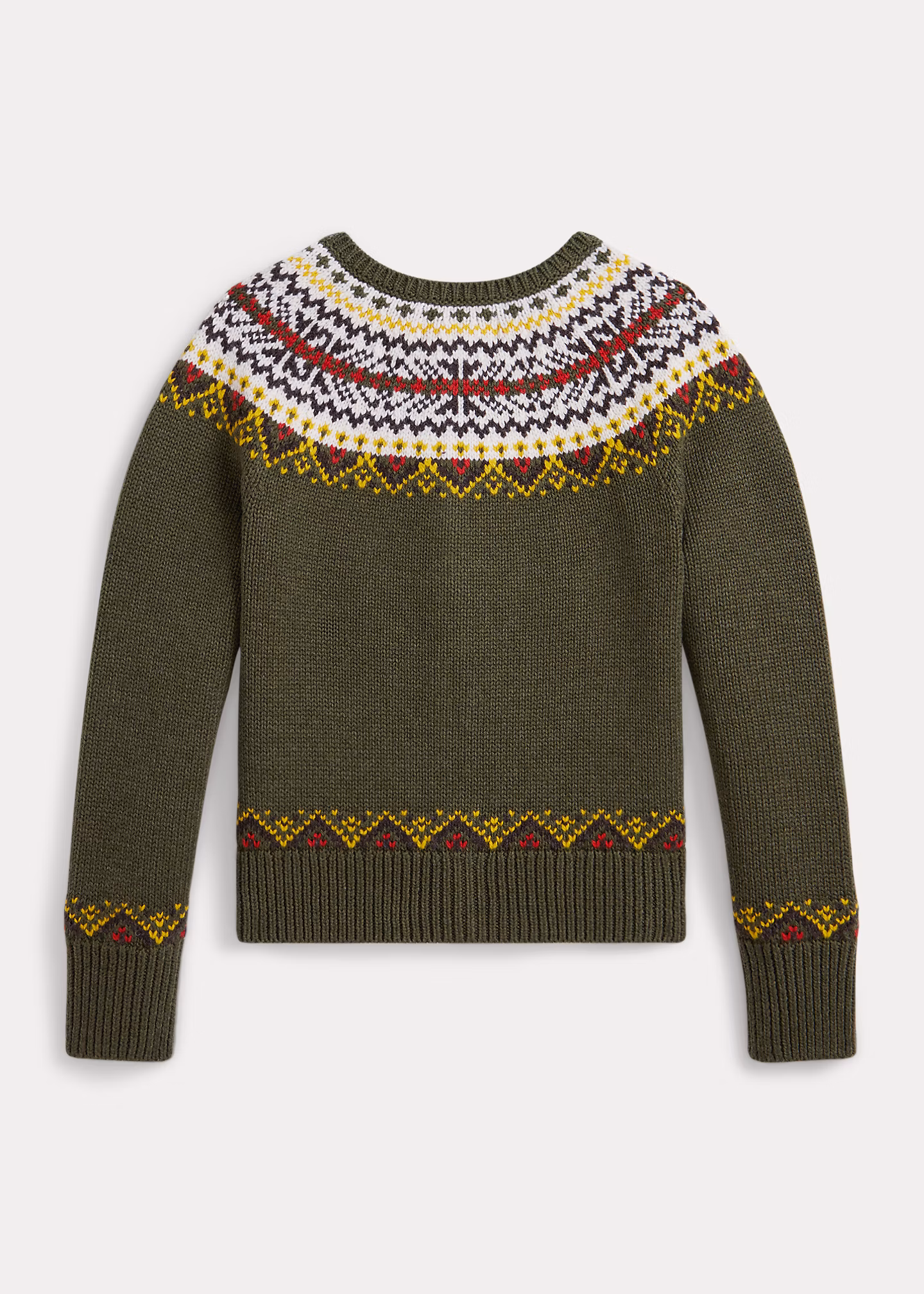 Fair-Isle-Cardigan aus Baumwollmischung - RALPH LAUREN OUTLET