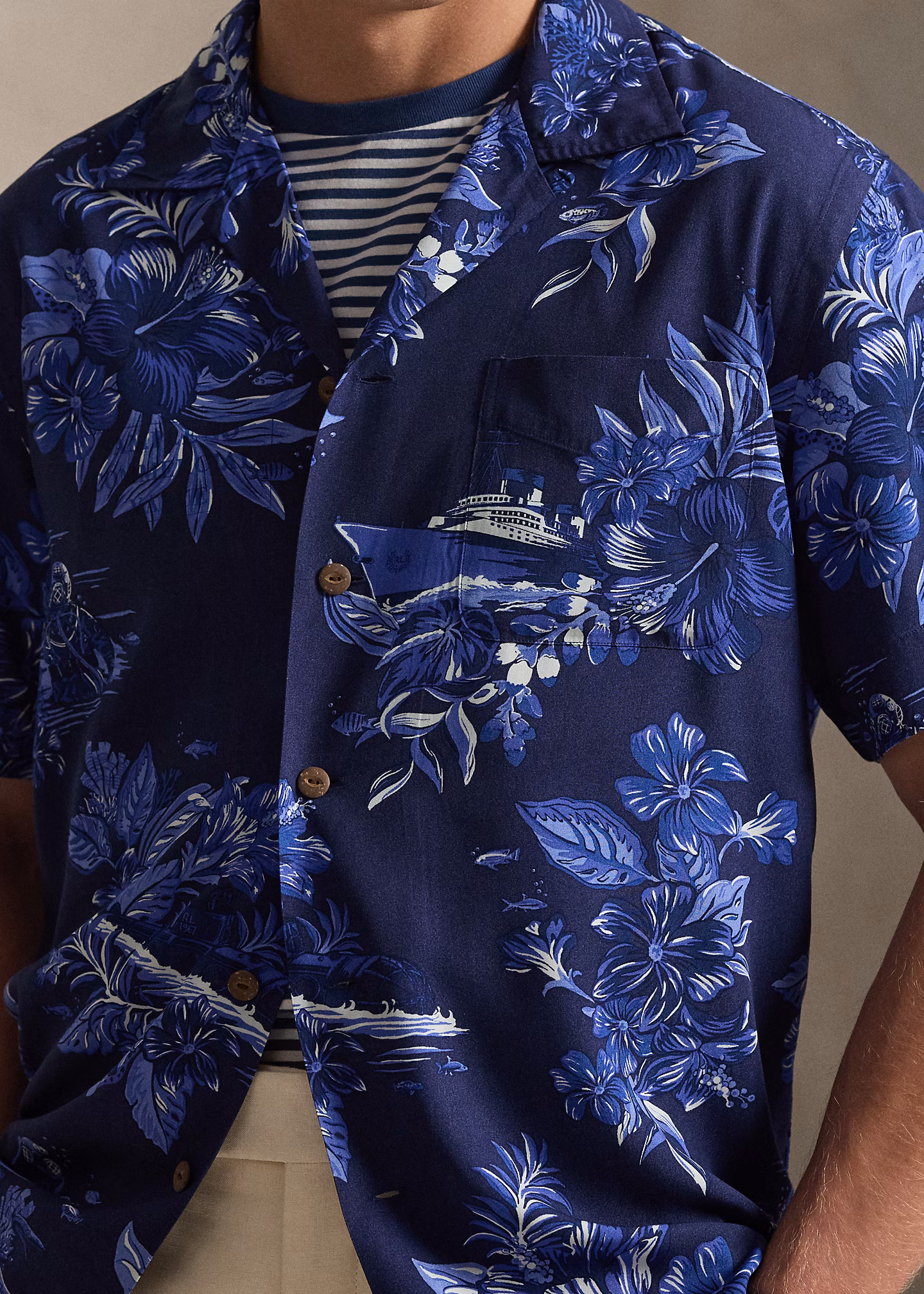 Classic-Fit Freizeithemd mit Tropenmotiv - RALPH LAUREN OUTLET