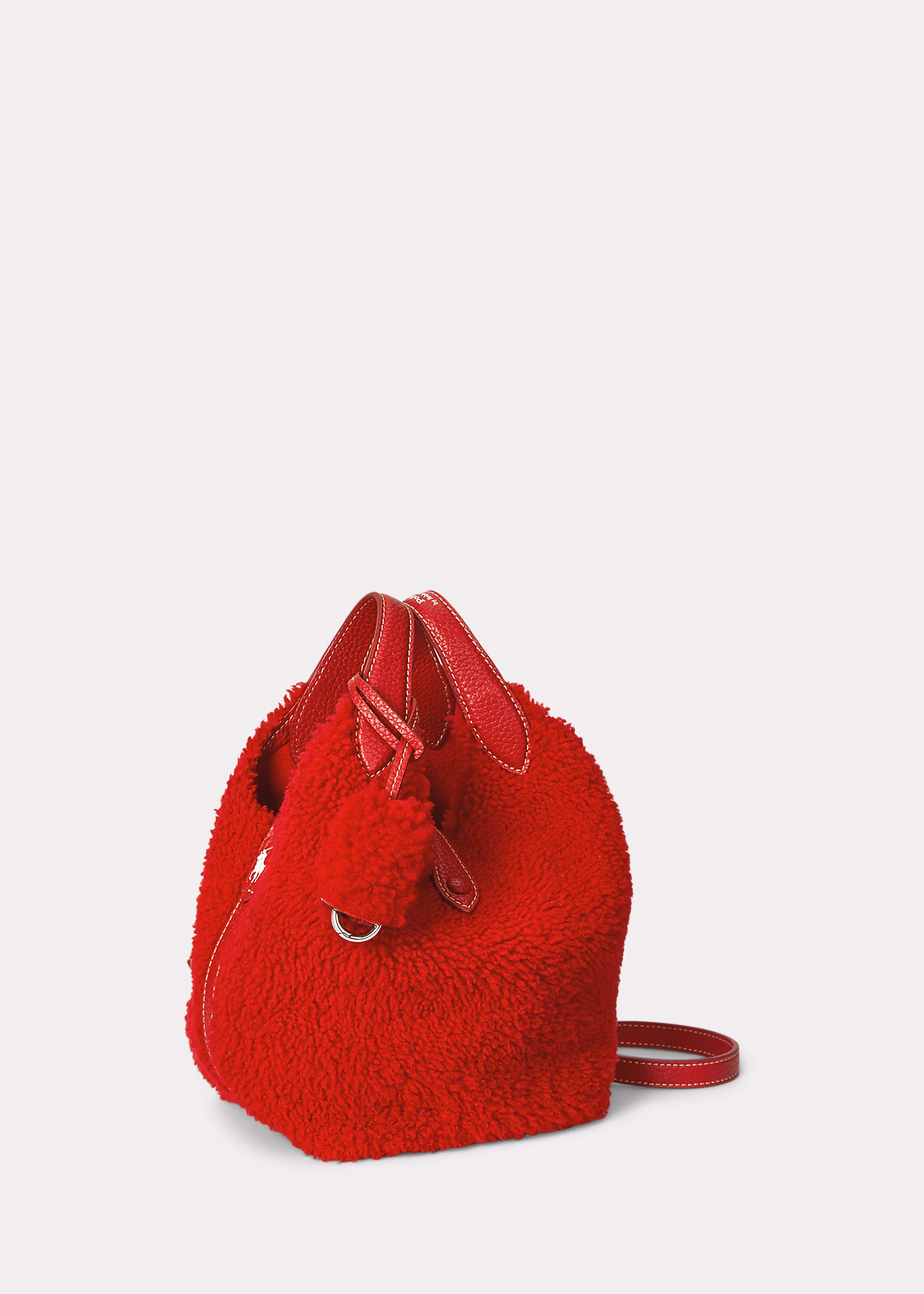 Wandelbare Tasche Polo Play aus Lammfell - RALPH LAUREN OUTLET