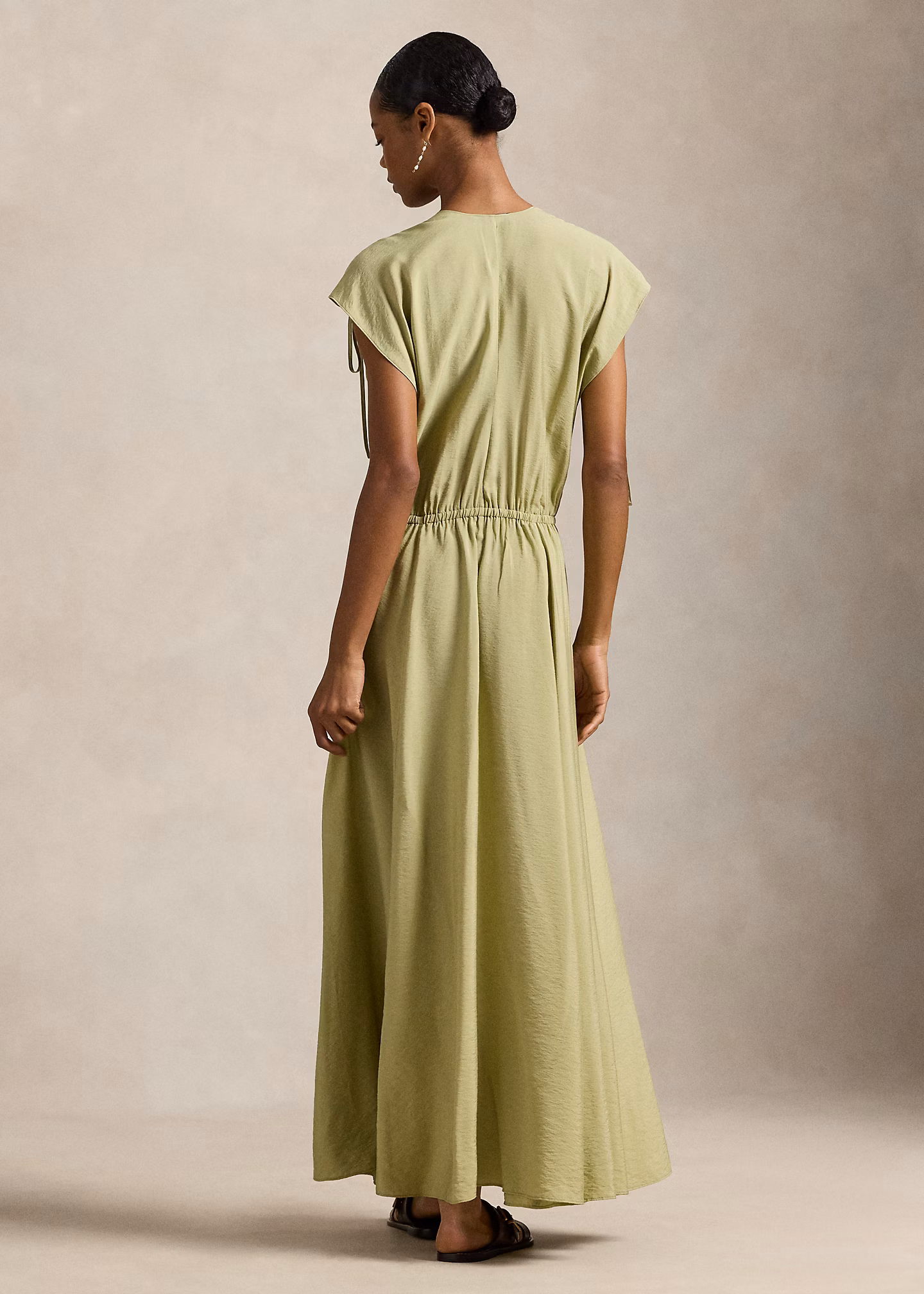 Crêpekleid mit Schulterbändern - RALPH LAUREN OUTLET