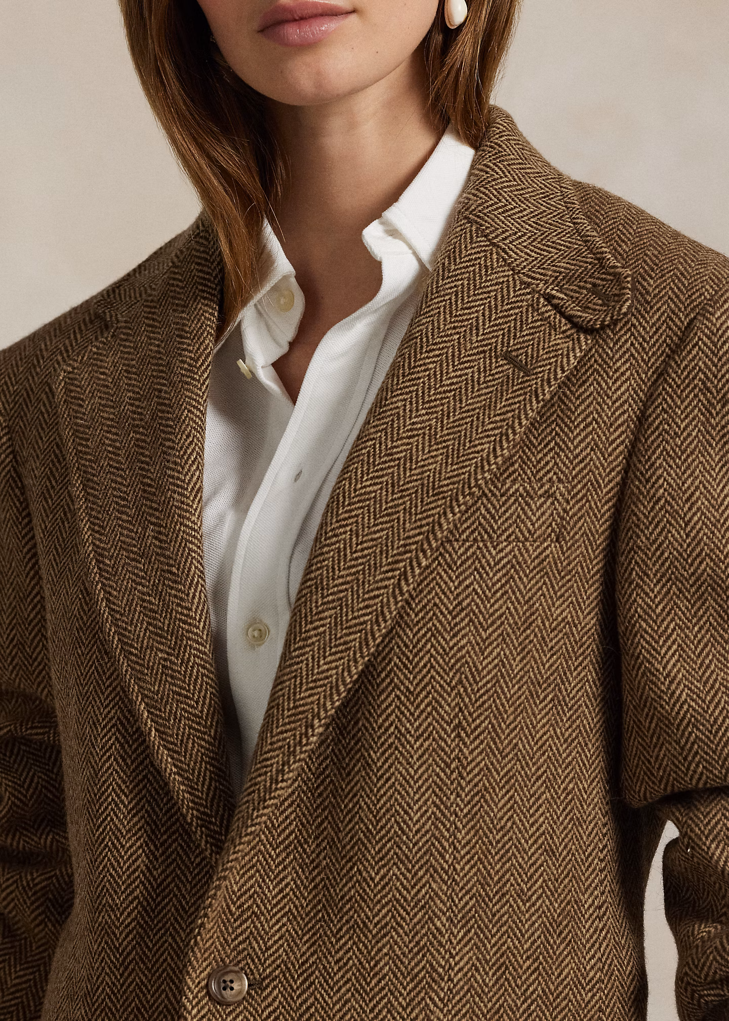 Die Tweedjacke RL67 mit Fischgratmuster - RALPH LAUREN OUTLET