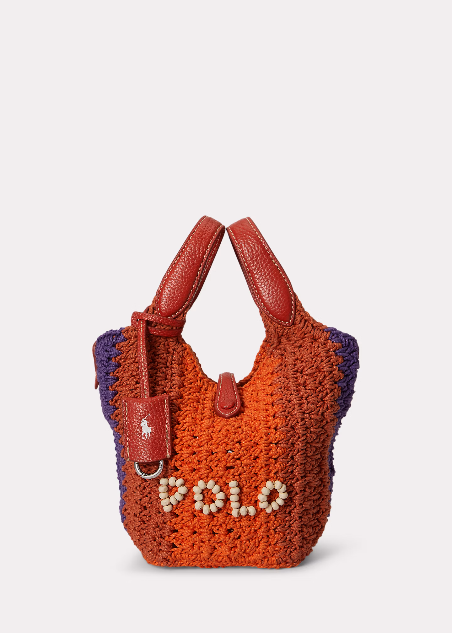 Kleine Häkeltasche Polo Play - RALPH LAUREN OUTLET