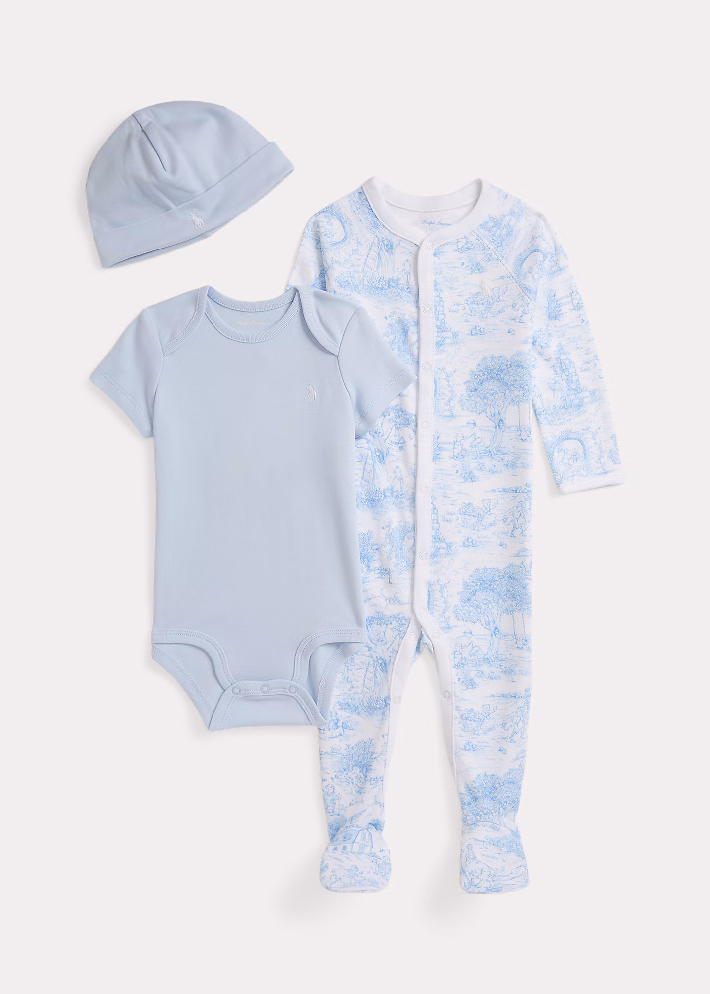 3-teiliges Geschenkset mit Toile-Druck - RALPH LAUREN OUTLET