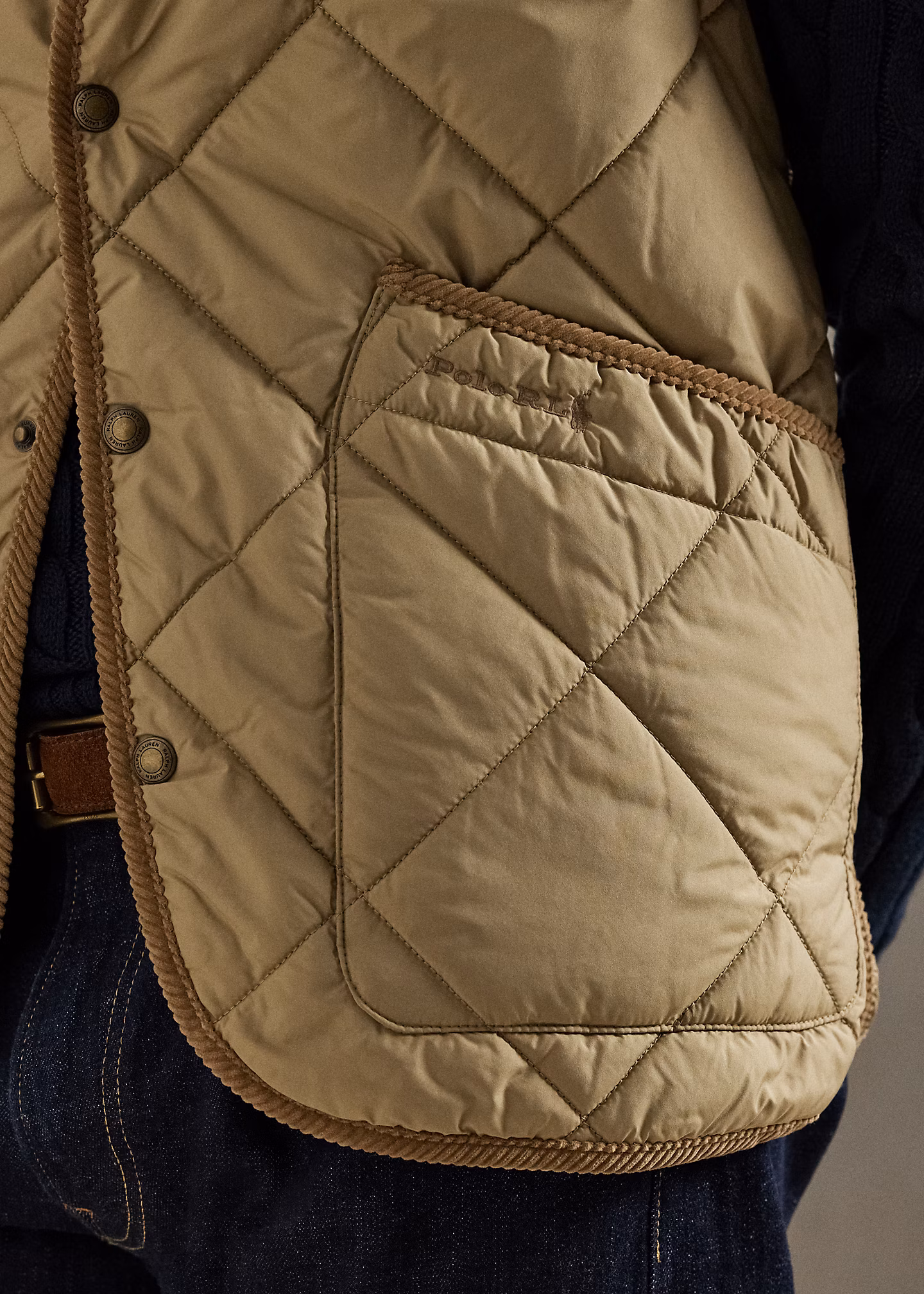 Die Utility-Steppweste Hurston - RALPH LAUREN OUTLET