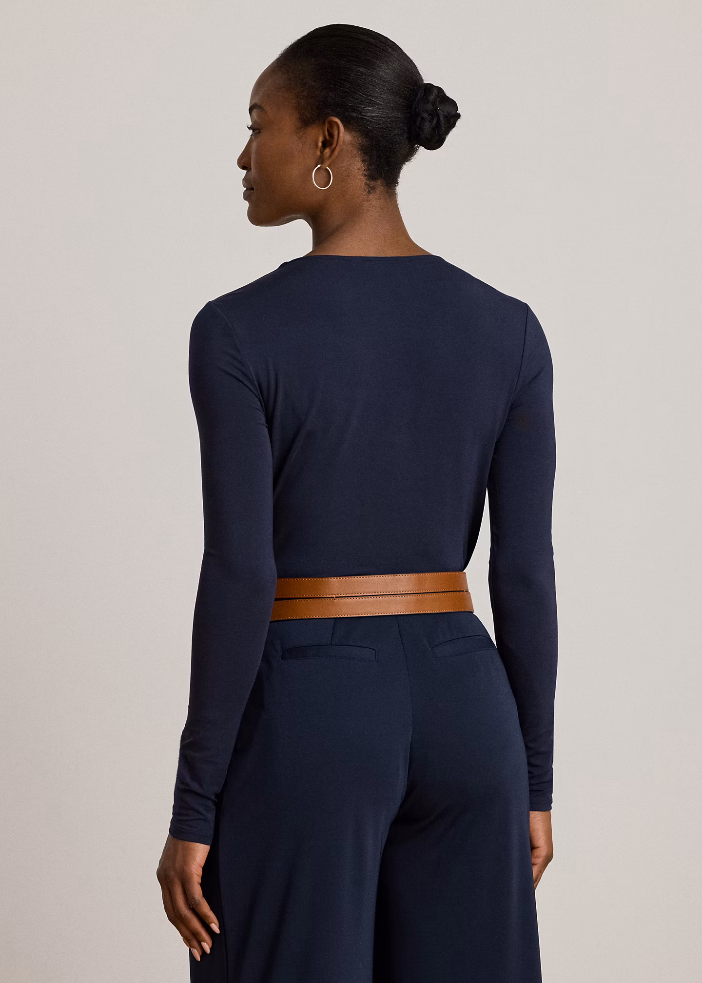 Asymmetrisches Stretchjersey-Oberteil - RALPH LAUREN OUTLET