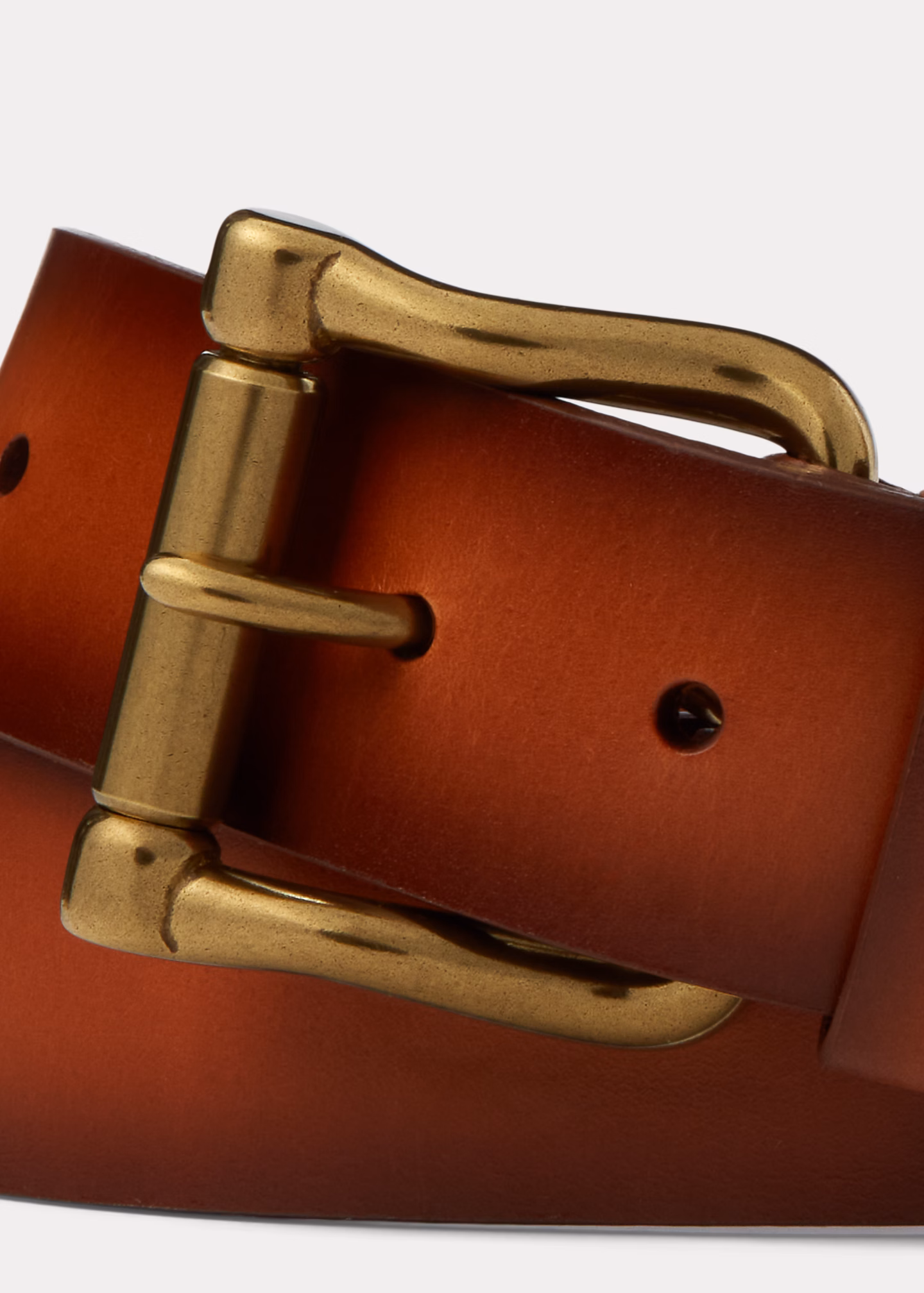 Gürtel aus Vachetteleder - RALPH LAUREN OUTLET